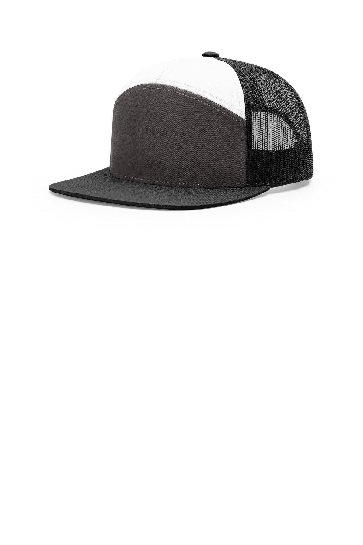 Custom Embroidery or DTF Print - Richardson 7-Panel Trucker 168