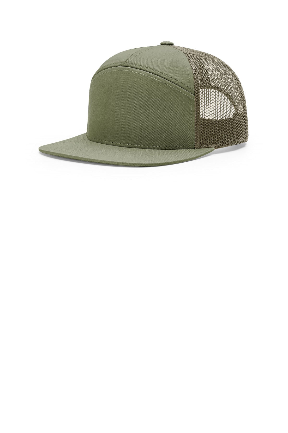 Custom Embroidery or DTF Print - Richardson 7-Panel Trucker 168