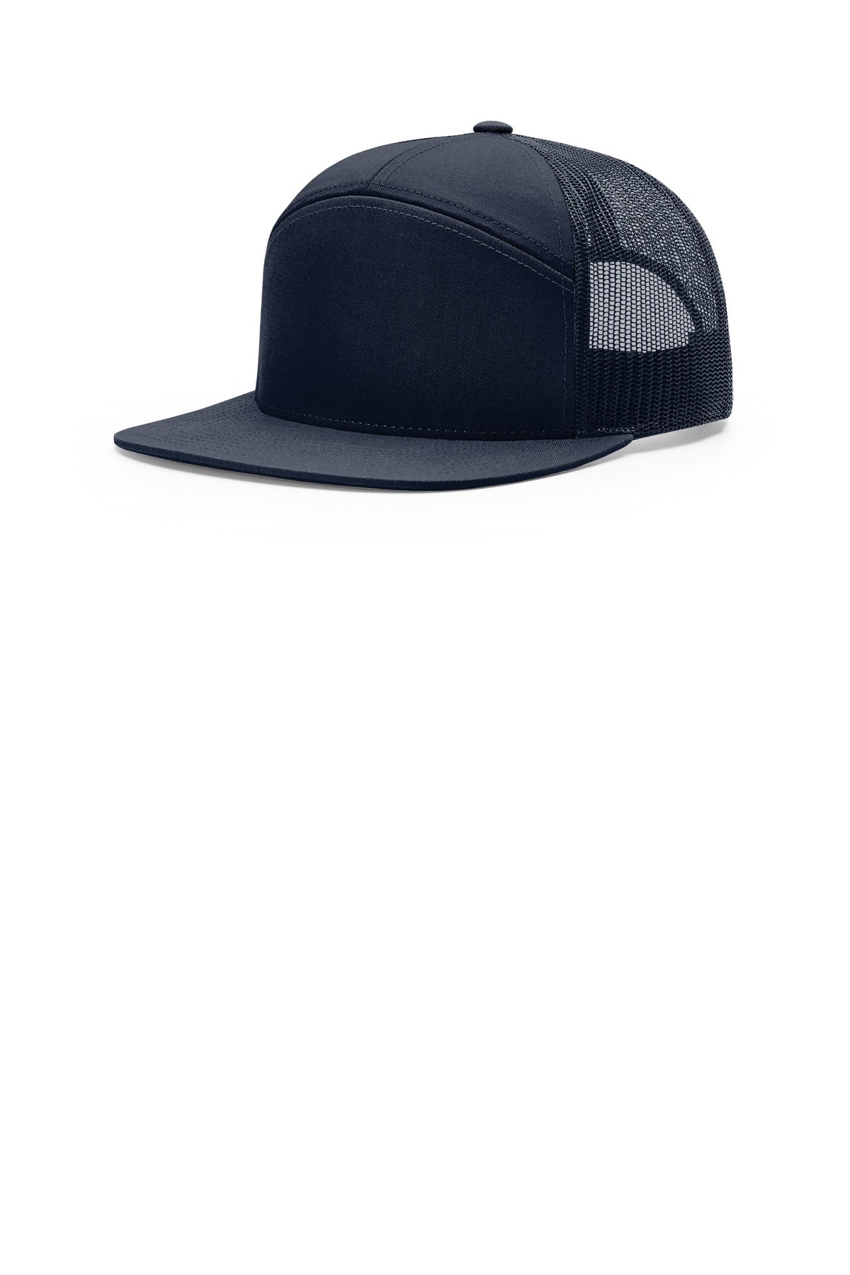 Custom Embroidery or DTF Print - Richardson 7-Panel Trucker 168