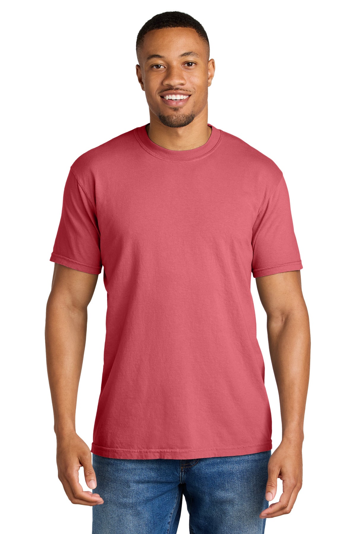 Custom Embroidery or DTF Print - COMFORT COLORS  ®  Heavyweight Ring Spun Tee. 1717