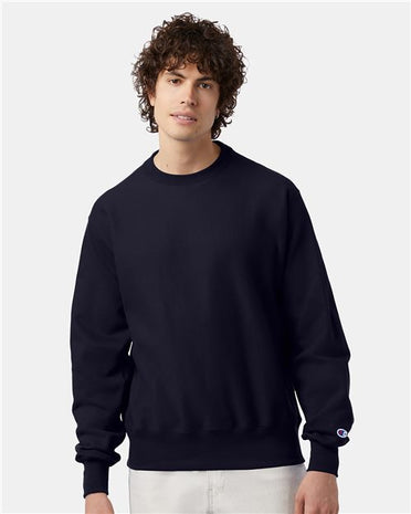 Custom Embroidered Champion Reverse Weave Crewneck Sweatshirt S