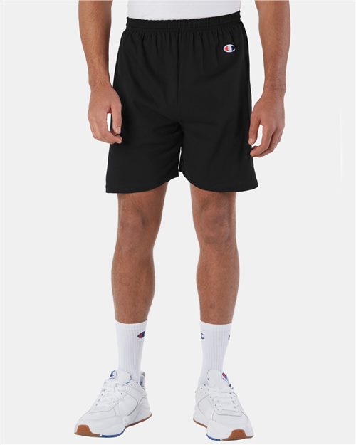 Custom Embroidered - Champion - Cotton Gym Shorts - 8187