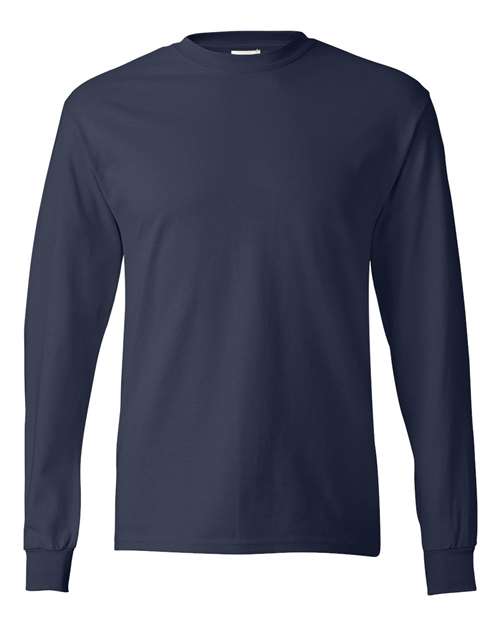 Custom Embroidered - Hanes - Authentic Long Sleeve T-Shirt - 5586