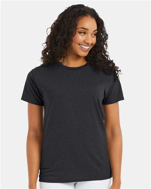 Custom Embroidered - Hanes - Ecosmart™ T-Shirt - Charcoal Heather - 5170