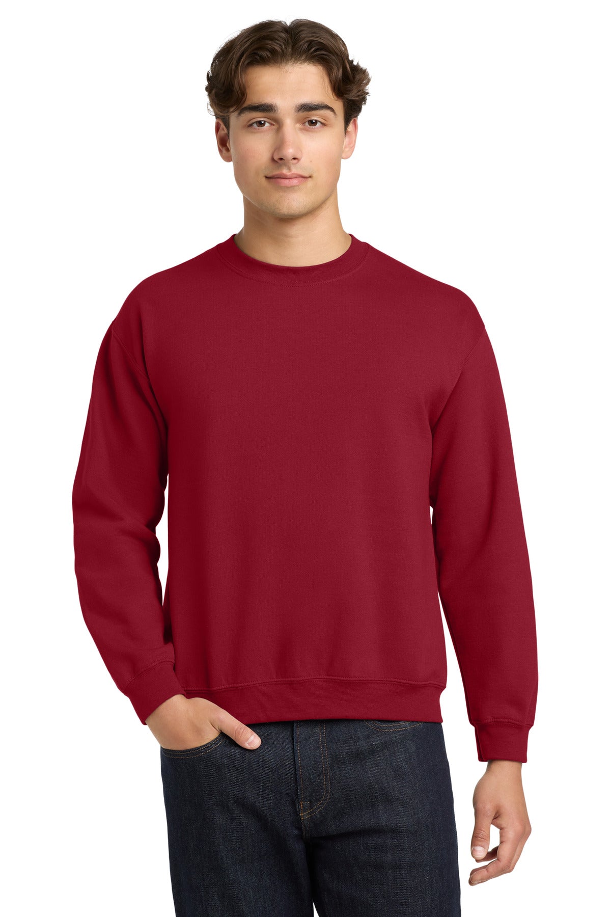 Custom Embroidered or DTF Printed - Gildan ®  Heavy Blend™ Crewneck Sweatshirt.  18000