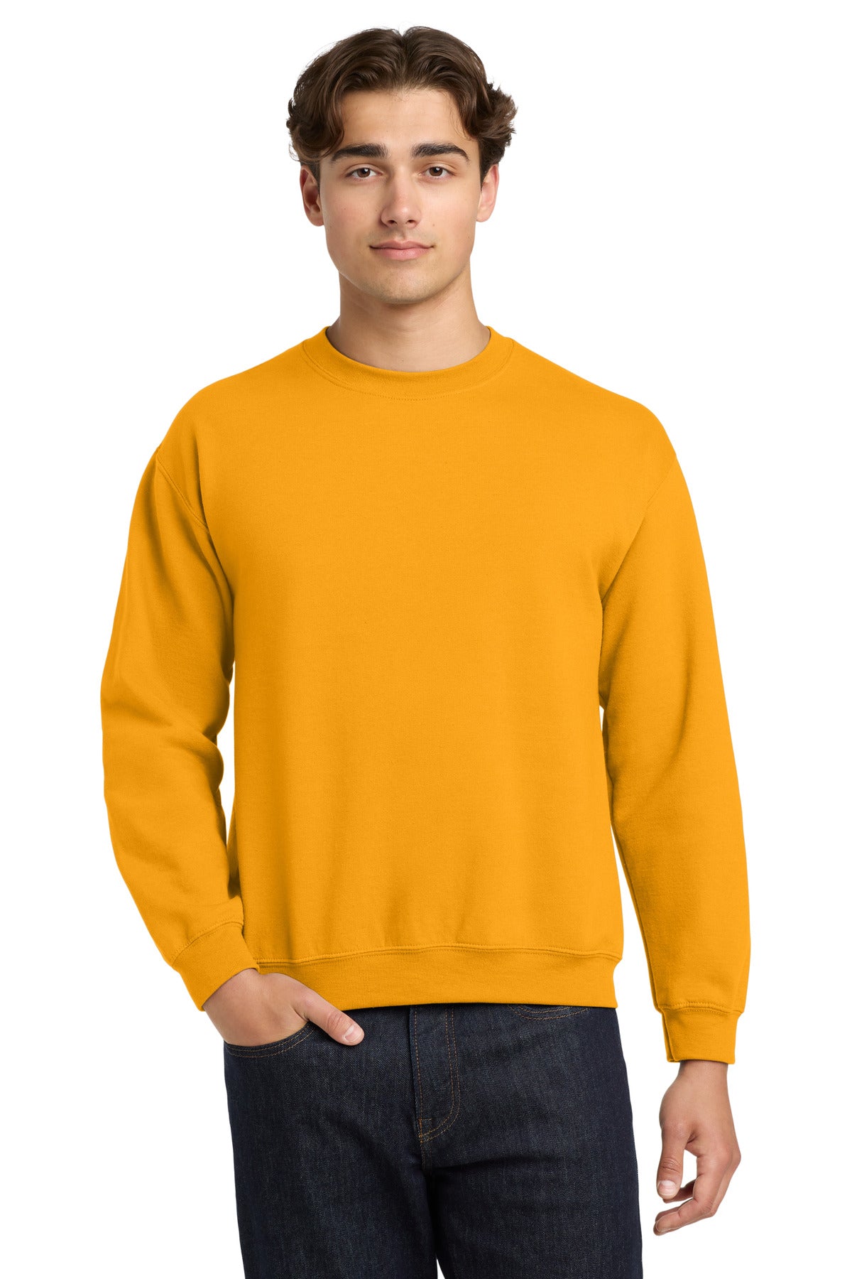 Custom Embroidered or DTF Printed - Gildan ®  Heavy Blend™ Crewneck Sweatshirt.  18000
