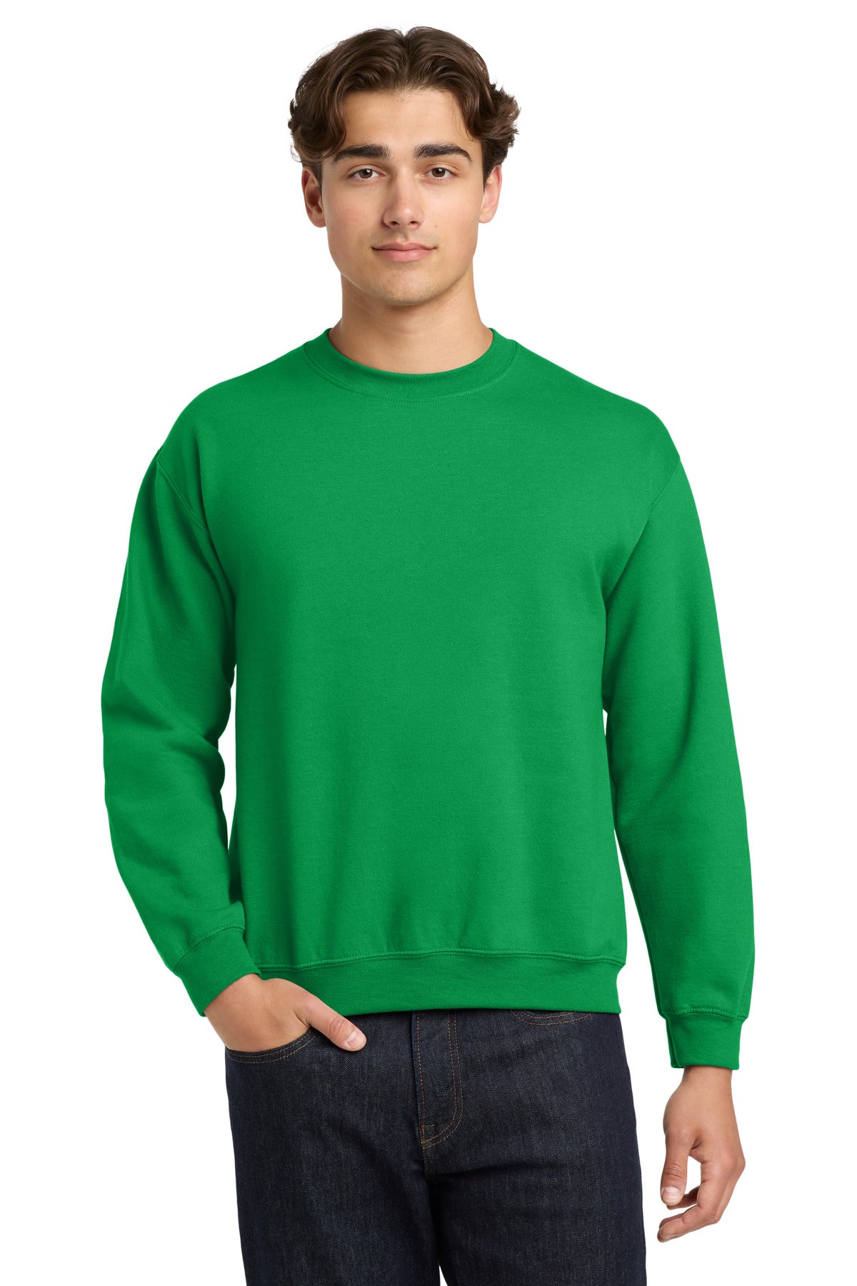 Custom Embroidered or DTF Printed - Gildan ®  Heavy Blend™ Crewneck Sweatshirt.  18000