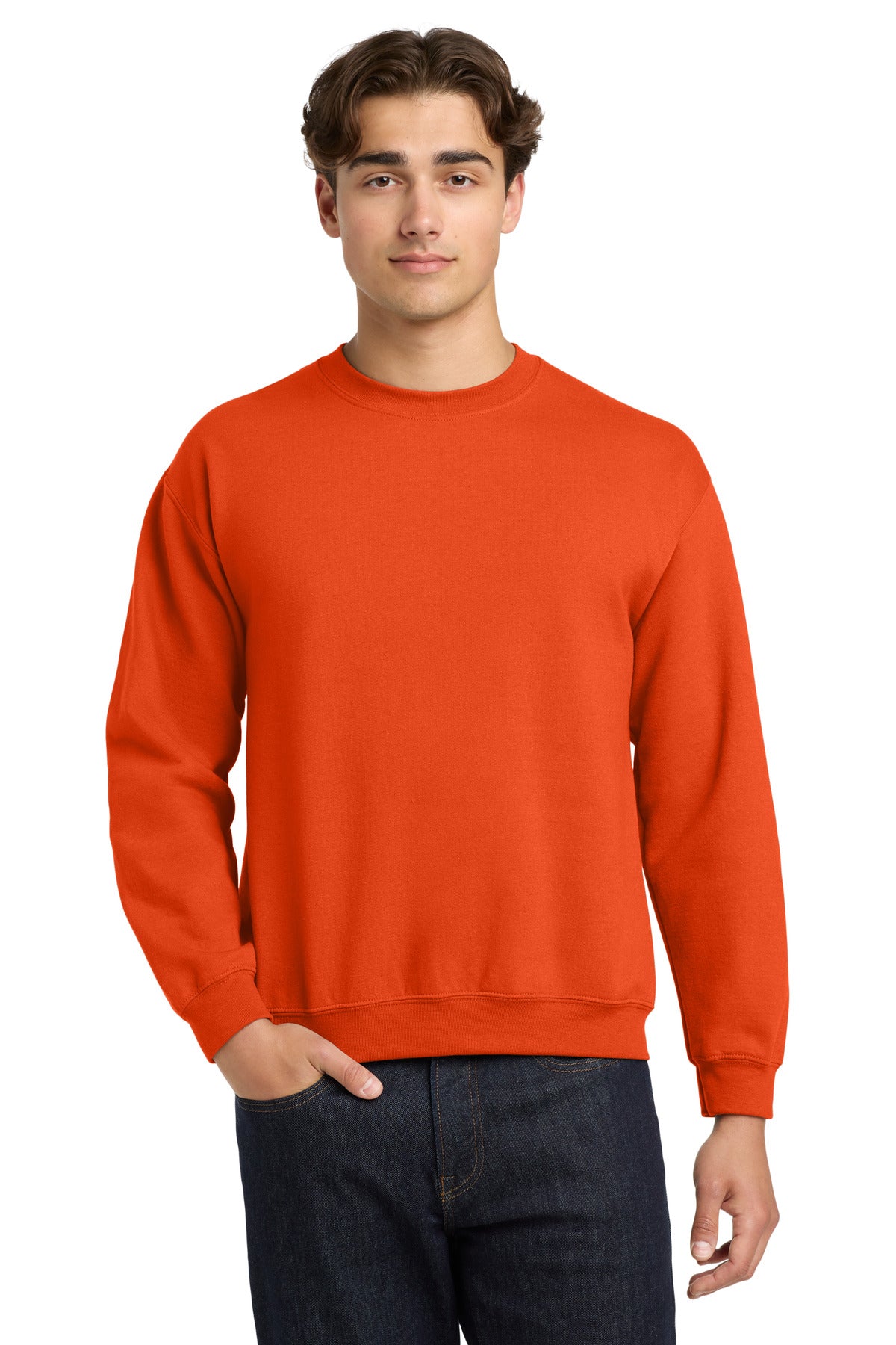 Custom Embroidered or DTF Printed - Gildan ®  Heavy Blend™ Crewneck Sweatshirt.  18000