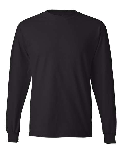 Custom Embroidered - Hanes - Beefy-T® Long Sleeve T-Shirt - 5186