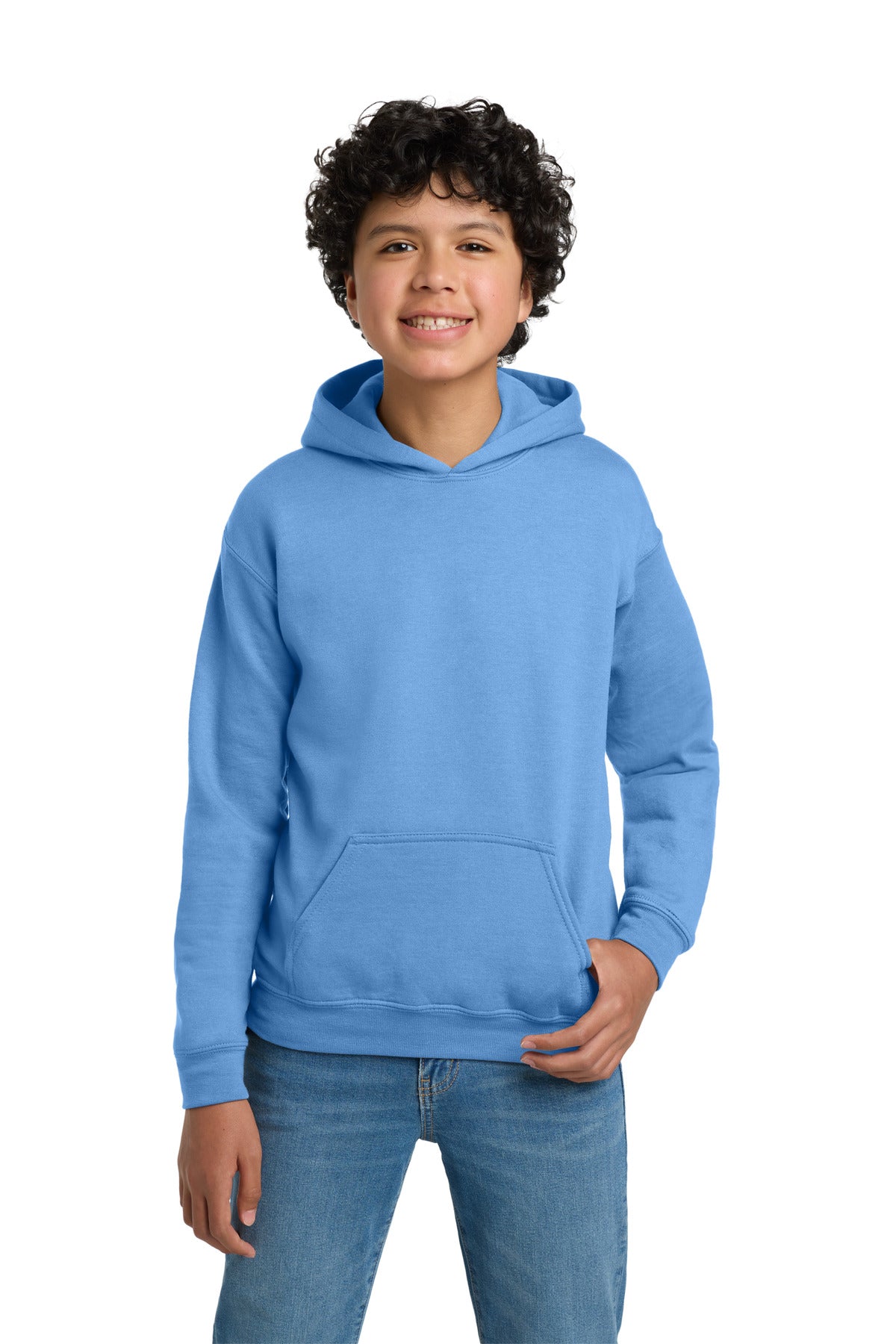 Custom Embroidered or DTF Printed - Gildan ®  - Youth Heavy Blend™ Hooded Sweatshirt. 18500B