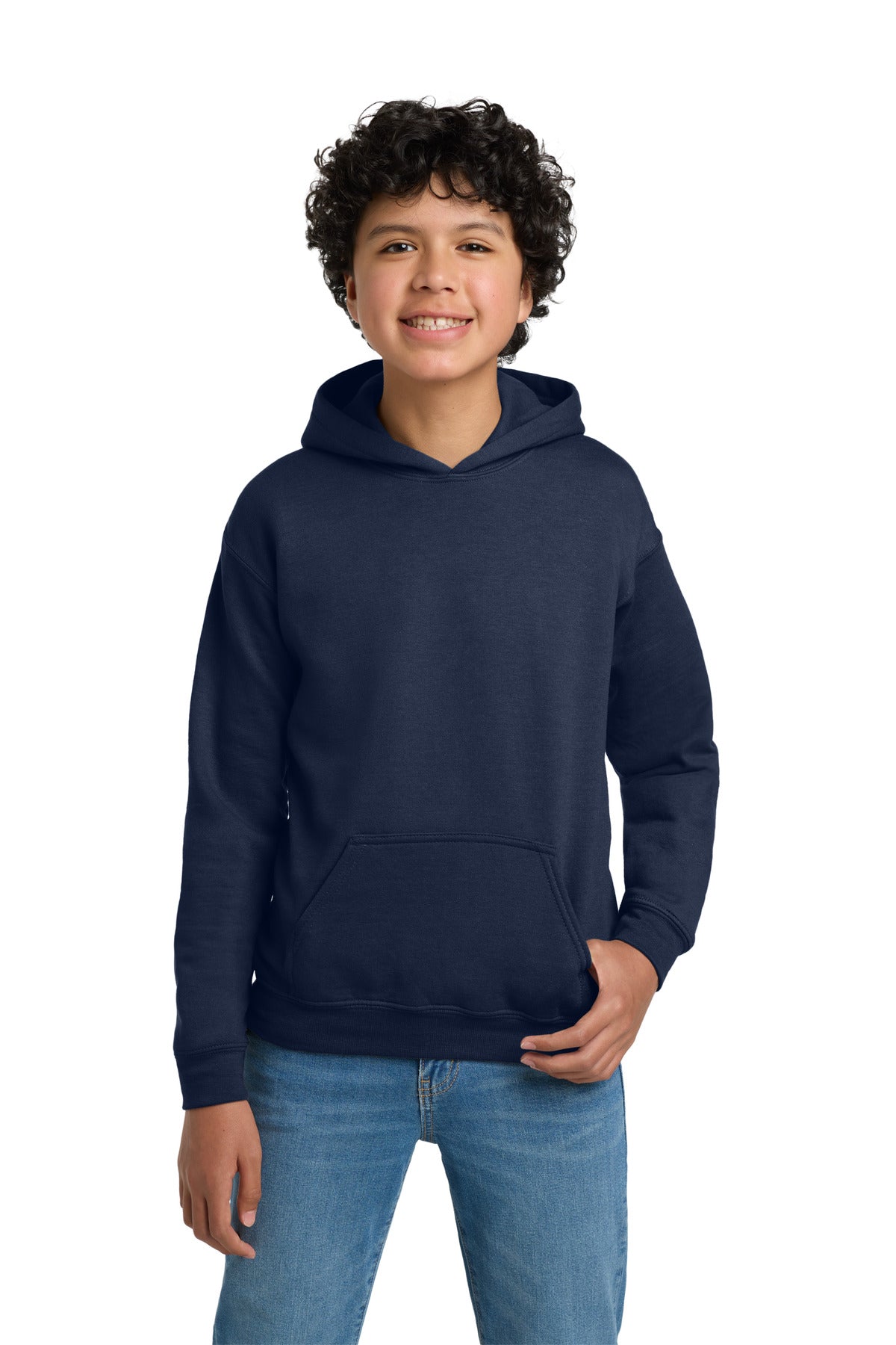 Custom Embroidered or DTF Printed - Gildan ®  - Youth Heavy Blend™ Hooded Sweatshirt. 18500B