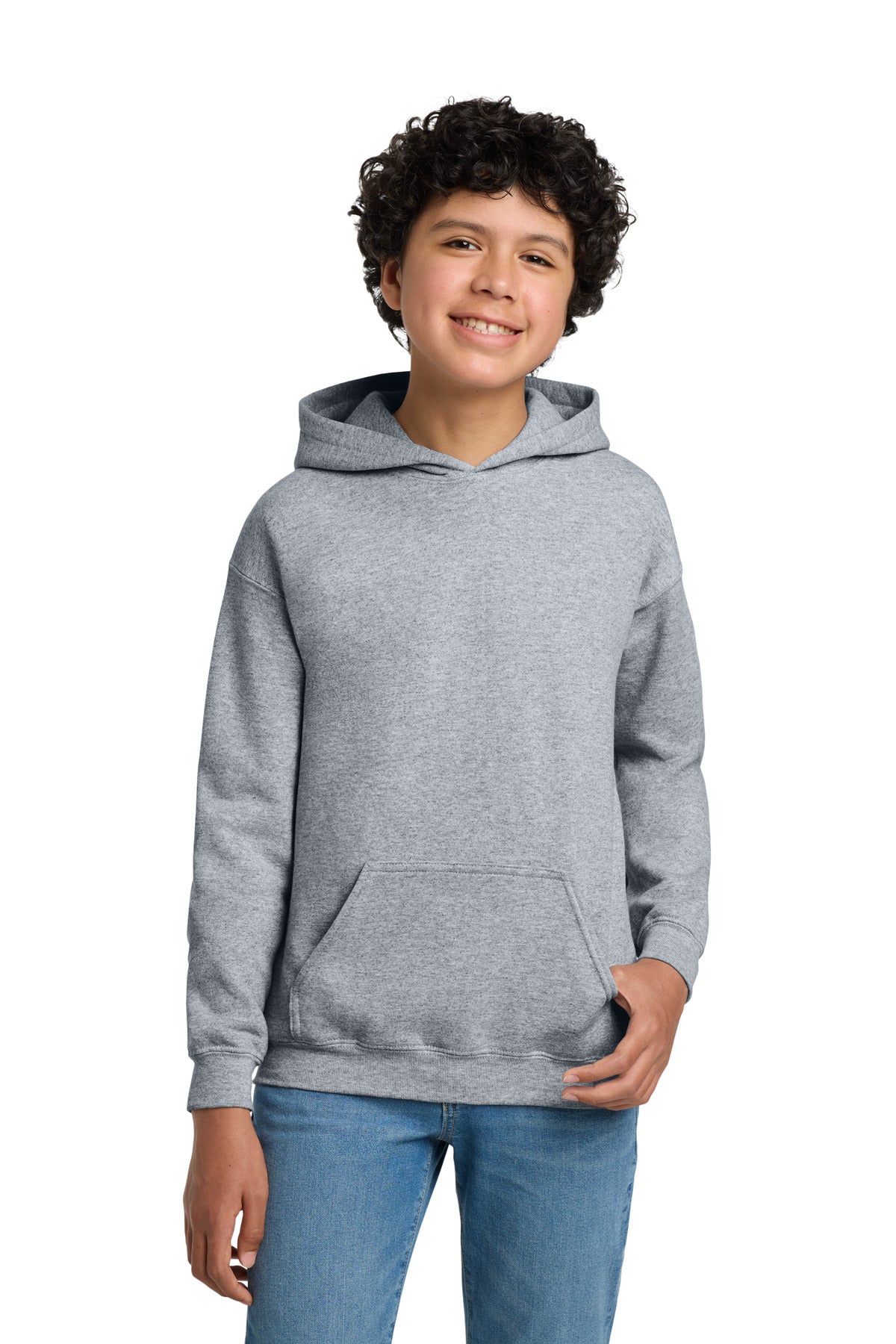 Custom Embroidered or DTF Printed - Gildan ®  - Youth Heavy Blend™ Hooded Sweatshirt. 18500B