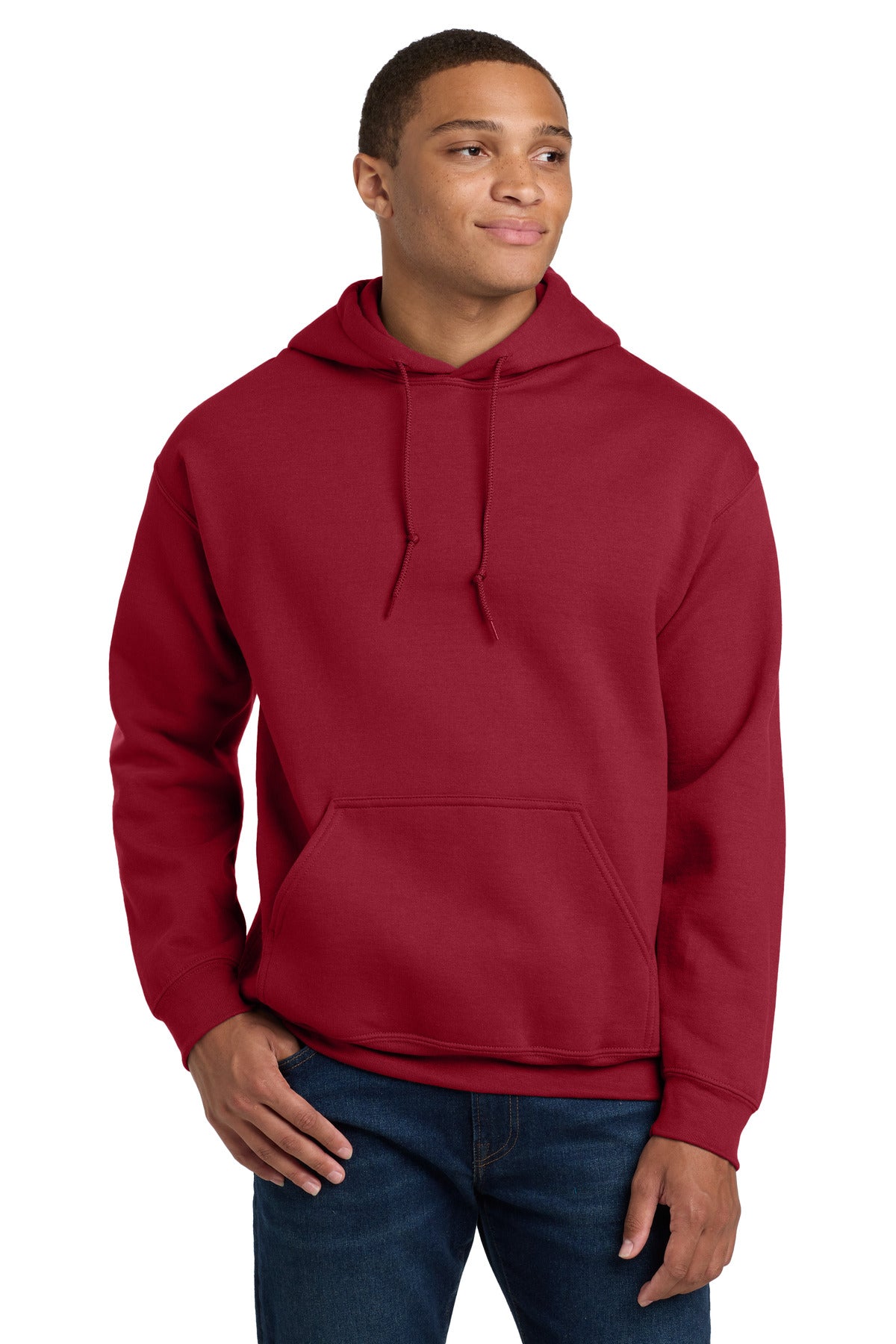 Custom Embroidered or DTF Printed - Gildan ®  - Heavy Blend ™  Hooded Sweatshirt.  18500