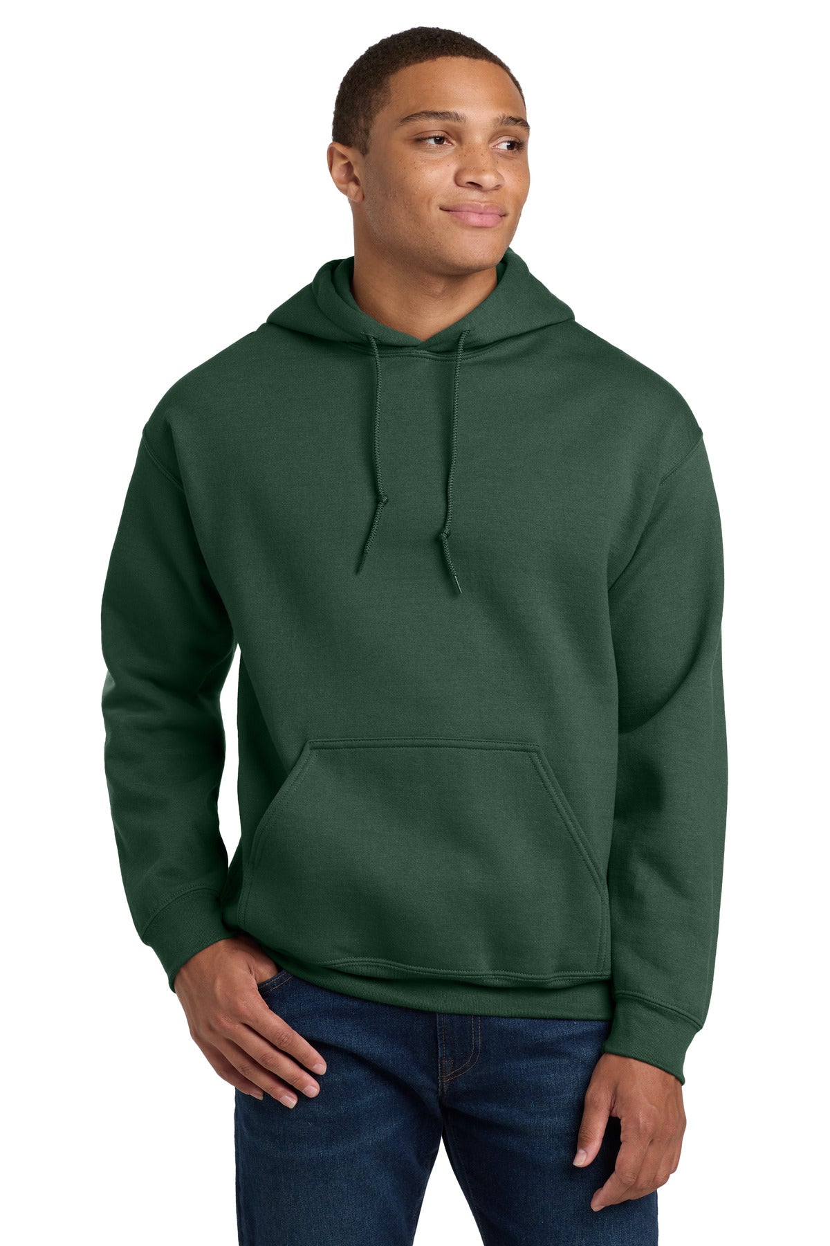 Custom Embroidered or DTF Printed - Gildan ®  - Heavy Blend ™  Hooded Sweatshirt.  18500