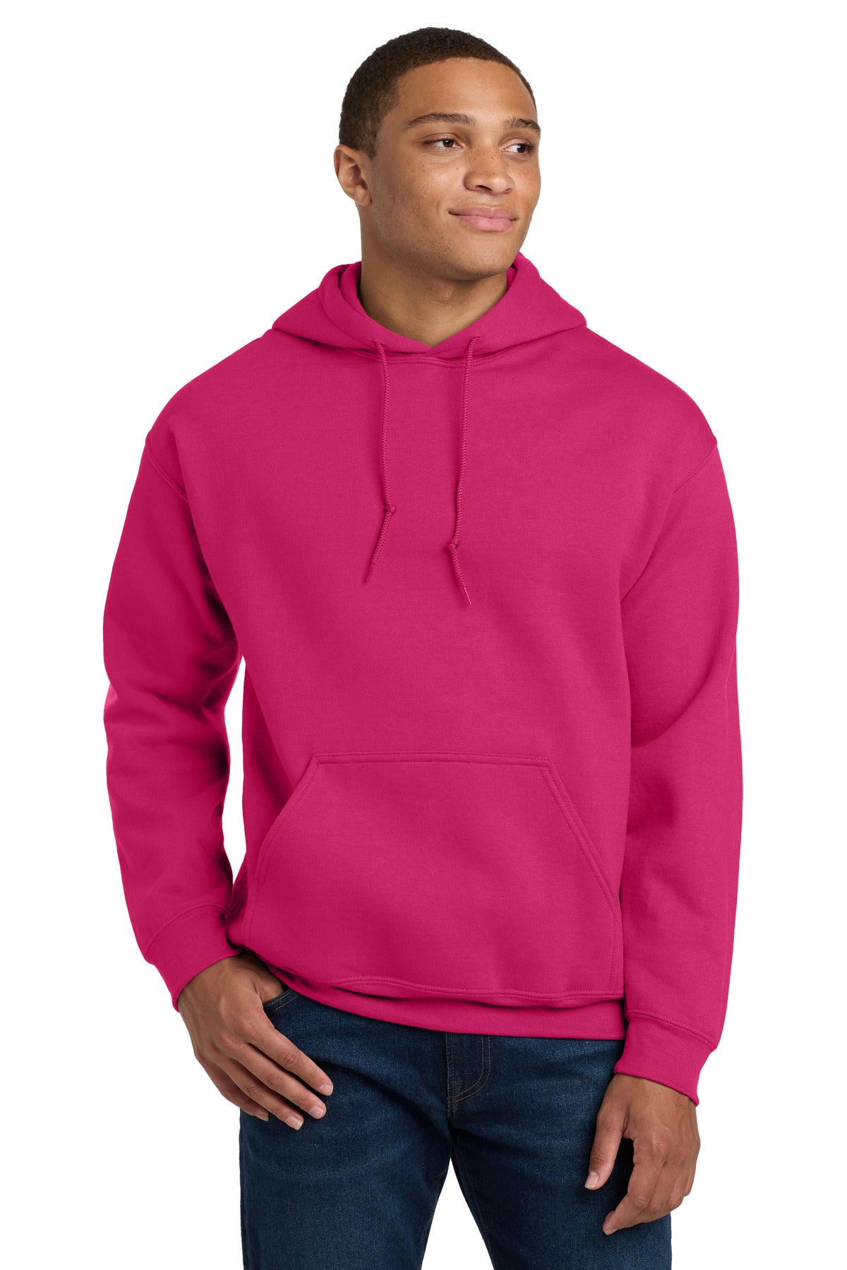 Custom Embroidered or DTF Printed - Gildan ®  - Heavy Blend ™  Hooded Sweatshirt.  18500