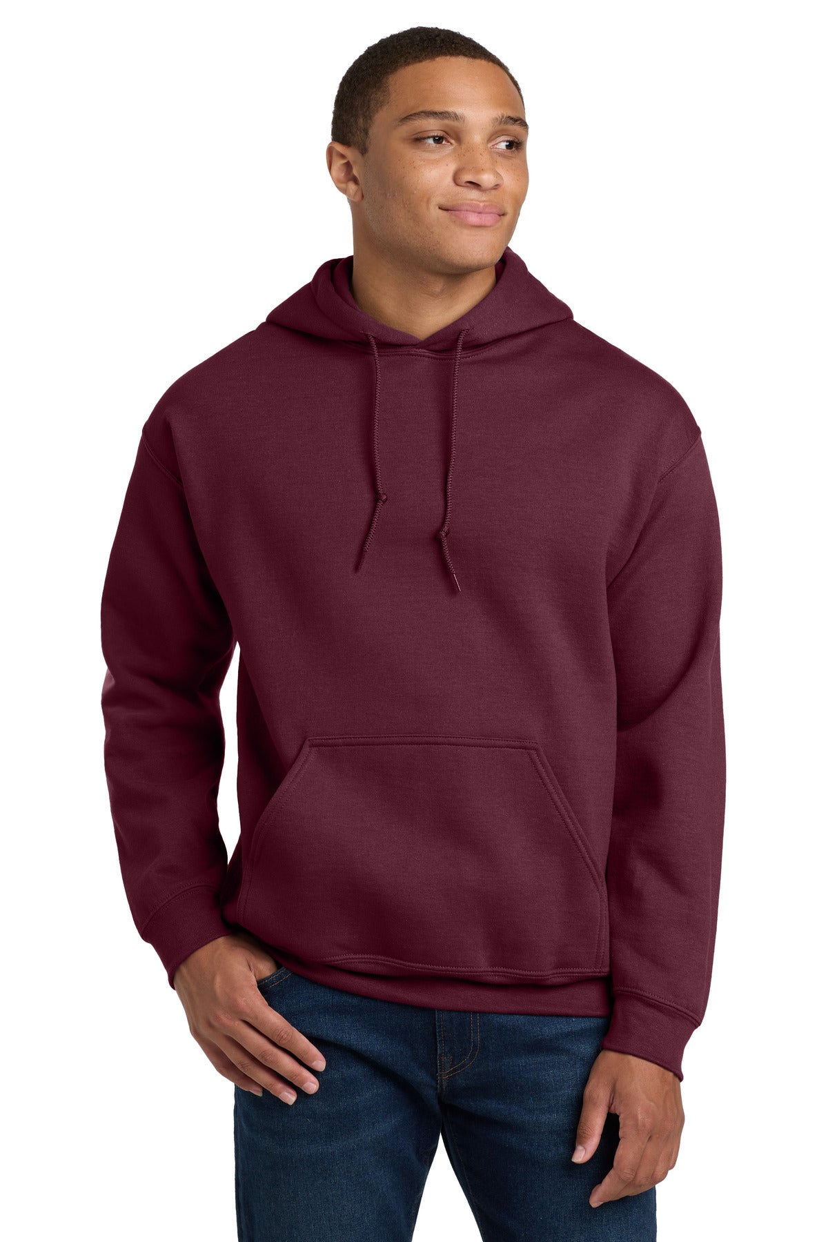 Custom Embroidered or DTF Printed - Gildan ®  - Heavy Blend ™  Hooded Sweatshirt.  18500