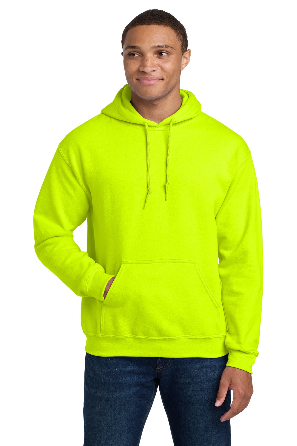 Custom Embroidered or DTF Printed - Gildan ®  - Heavy Blend ™  Hooded Sweatshirt.  18500