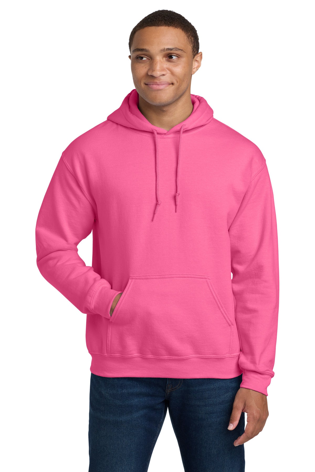 Custom Embroidered or DTF Printed - Gildan ®  - Heavy Blend ™  Hooded Sweatshirt.  18500
