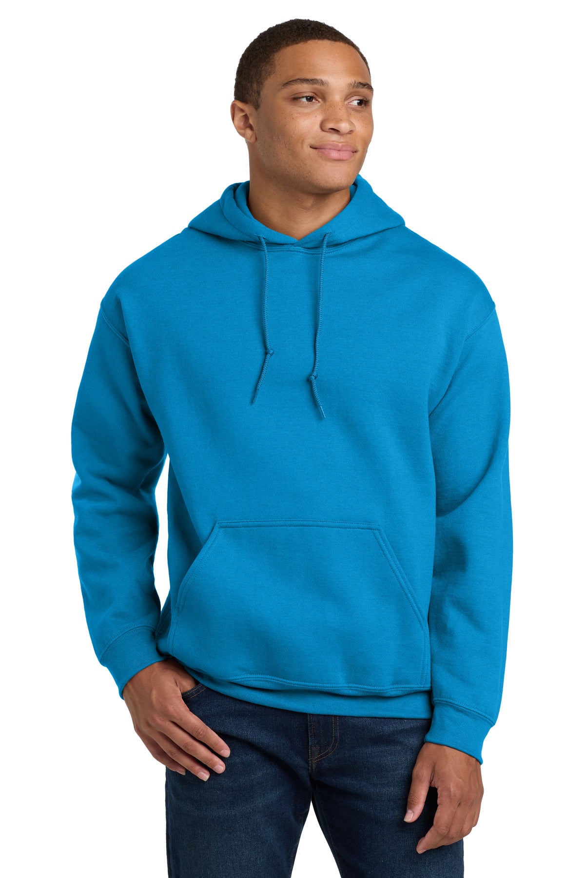 Custom Embroidered or DTF Printed - Gildan ®  - Heavy Blend ™  Hooded Sweatshirt.  18500