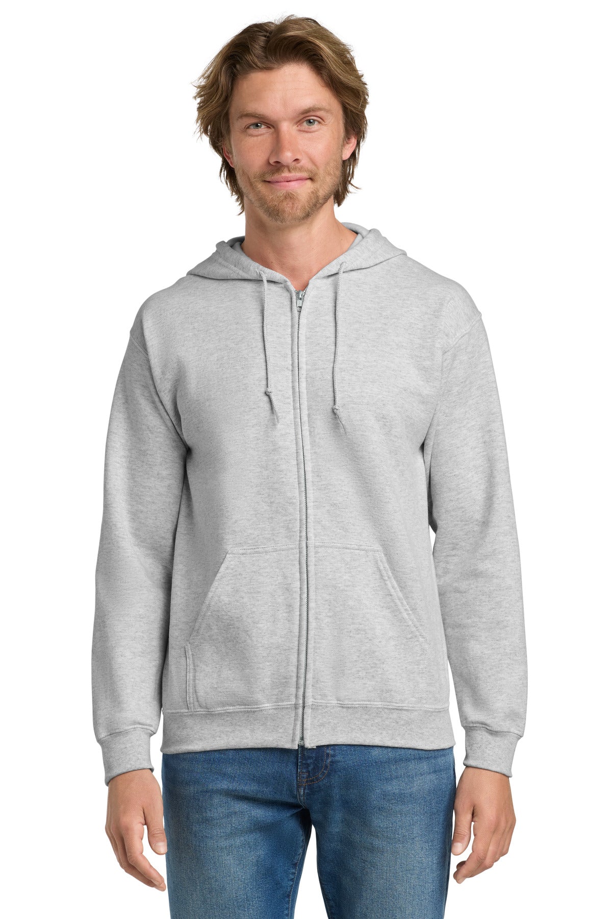 Custom Embroidered or DTF Printed - Gildan ®  - Heavy Blend™ Full-Zip Hooded Sweatshirt. 18600