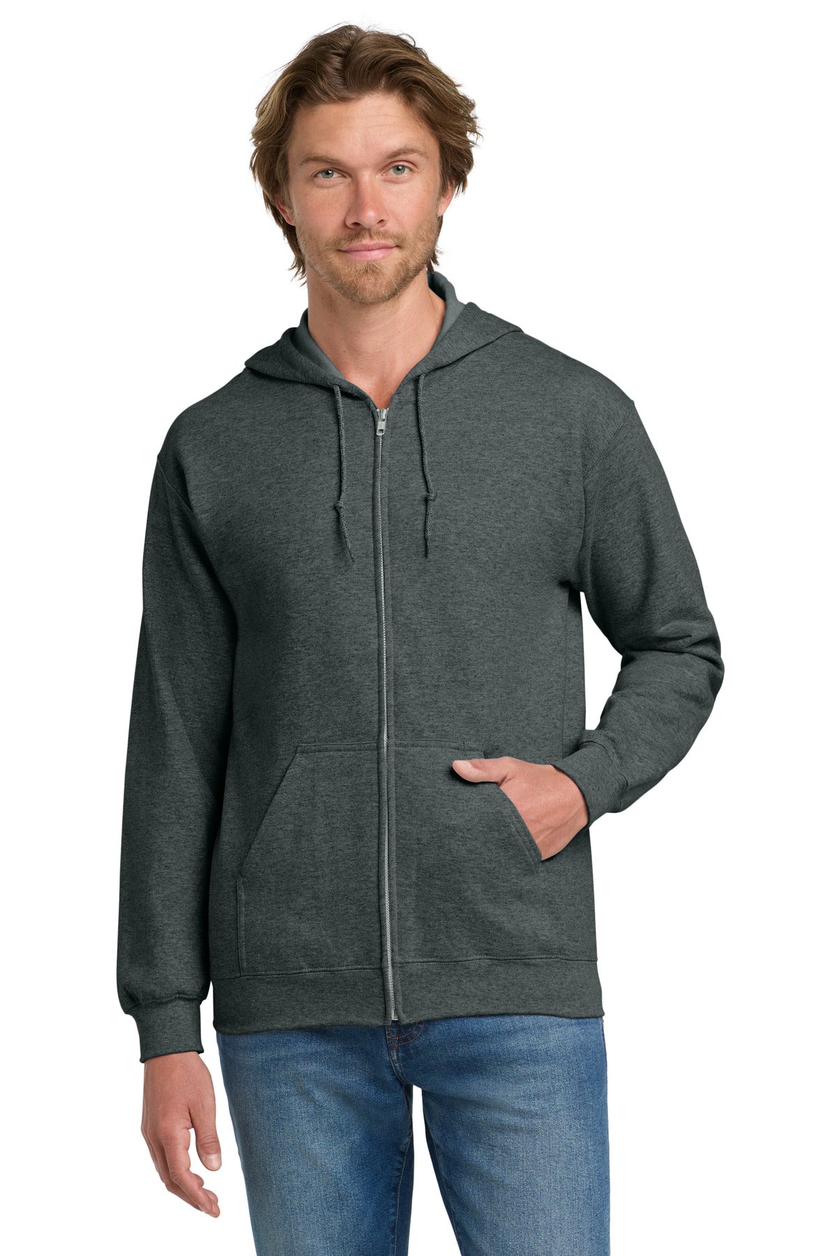 City of South El Monte - Gildan® - Heavy Blend™ Full-Zip Hooded Sweatshirt. 18600