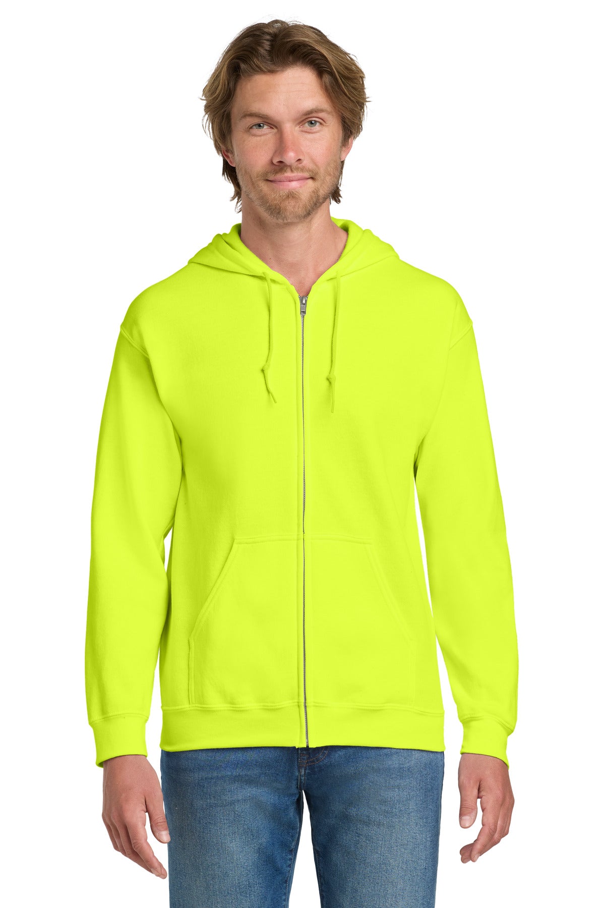 Custom Embroidered or DTF Printed - Gildan ®  - Heavy Blend™ Full-Zip Hooded Sweatshirt. 18600