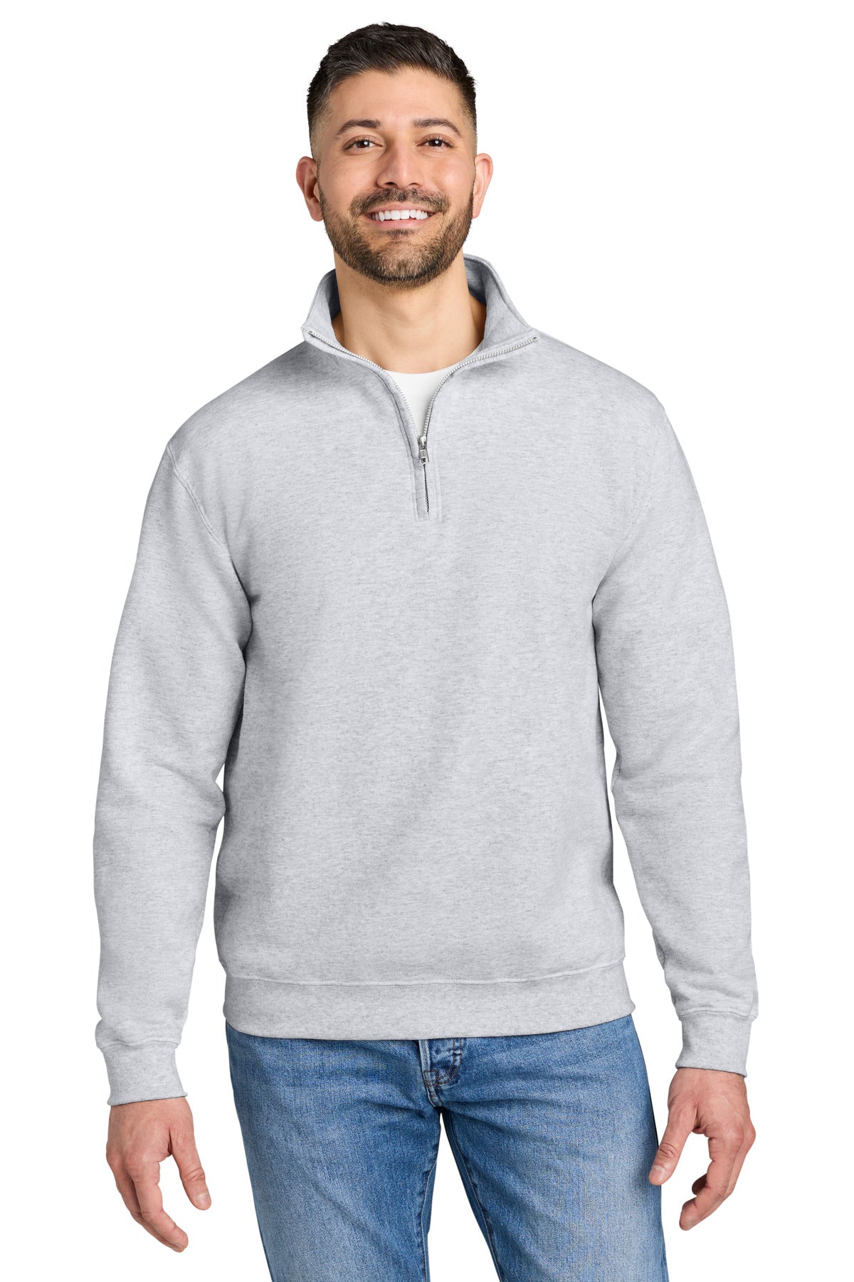 Custom Embroidered or DTF Printed - Gildan ®  Heavy Blend ™  1/4-Zip Sweatshirt 18810