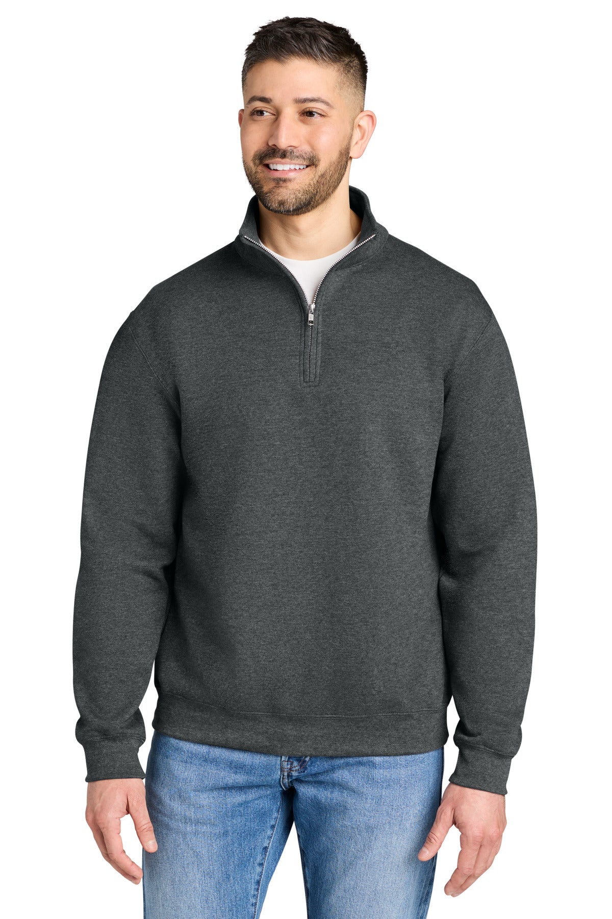 Custom Embroidered or DTF Printed - Gildan ®  Heavy Blend ™  1/4-Zip Sweatshirt 18810