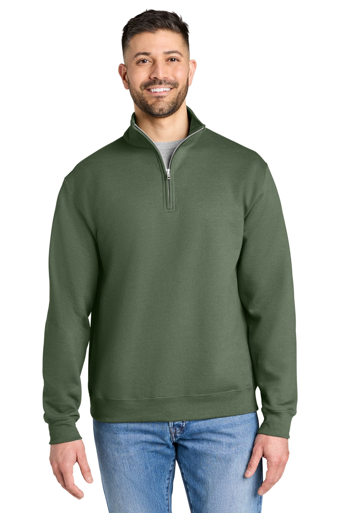 Custom Embroidered or DTF Printed - Gildan ®  Heavy Blend ™  1/4-Zip Sweatshirt 18810