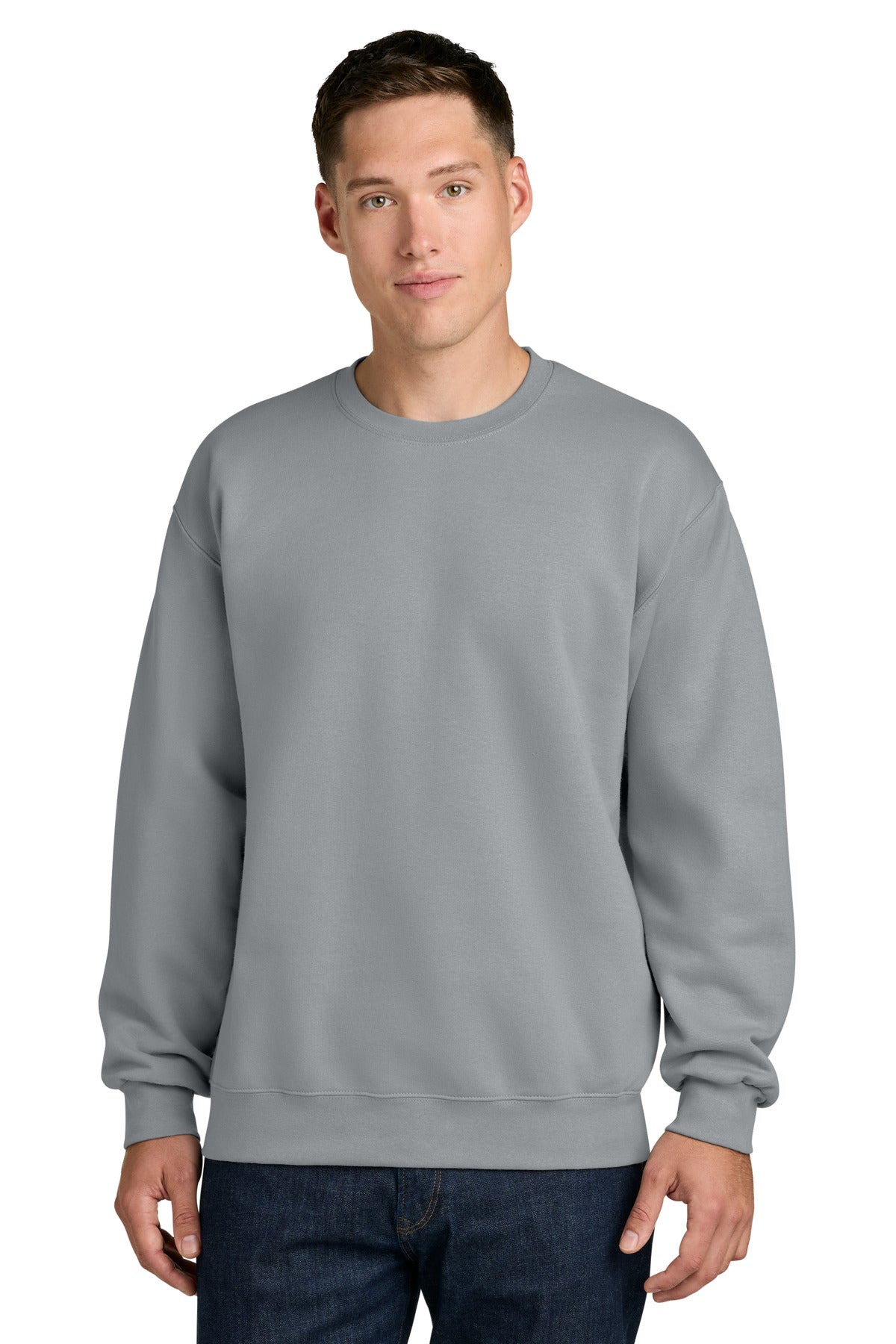Custom Embroidered or DTF Printed - Gildan ®  Hammer ®  Maxweight Crewneck Sweatshirt 19000