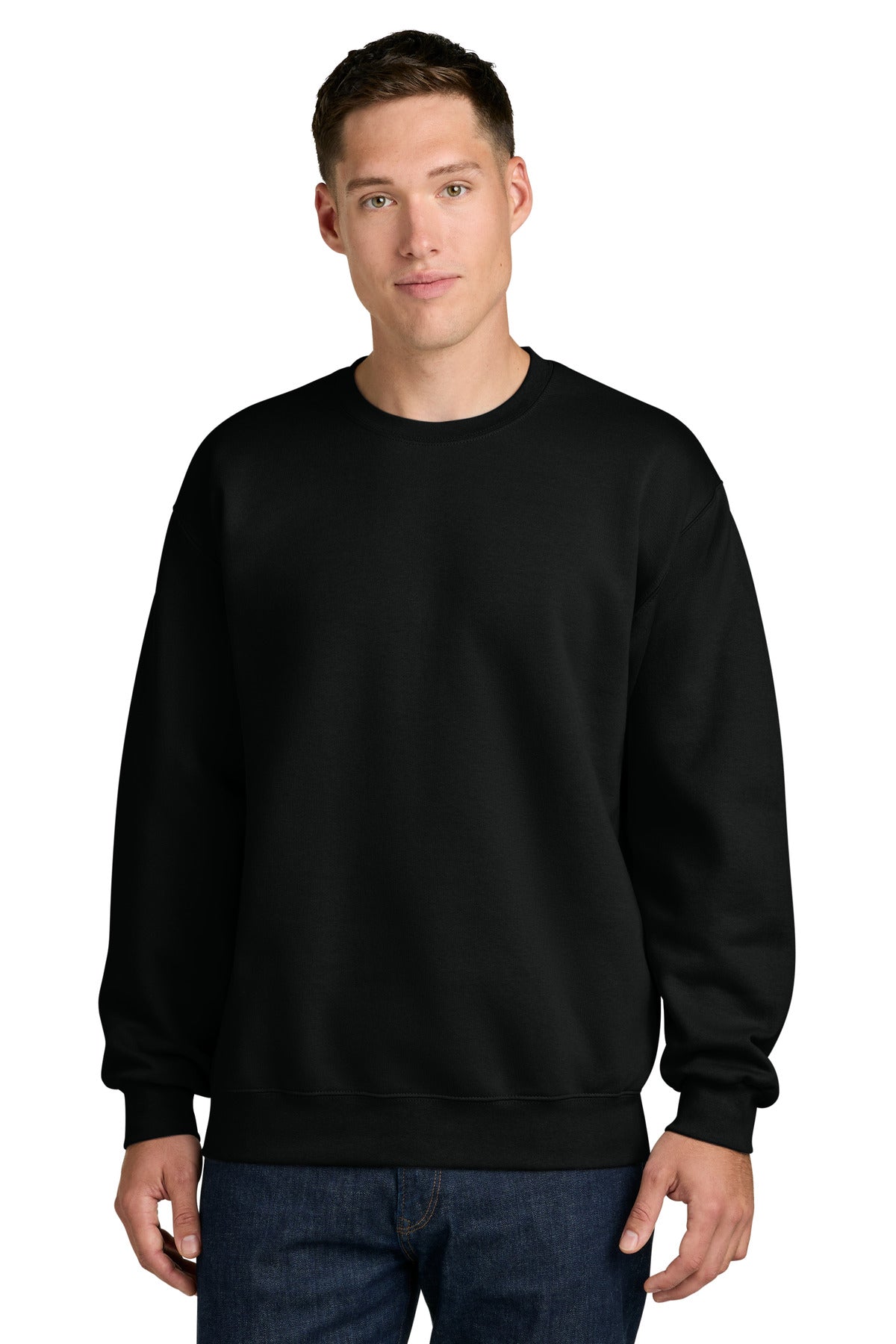 Custom Embroidered or DTF Printed - Gildan ®  Hammer ®  Maxweight Crewneck Sweatshirt 19000