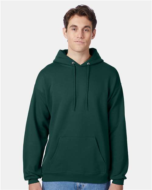 Custom Embroidered - Hanes - Ecosmart® Hooded Sweatshirt - Deep Forest - P170