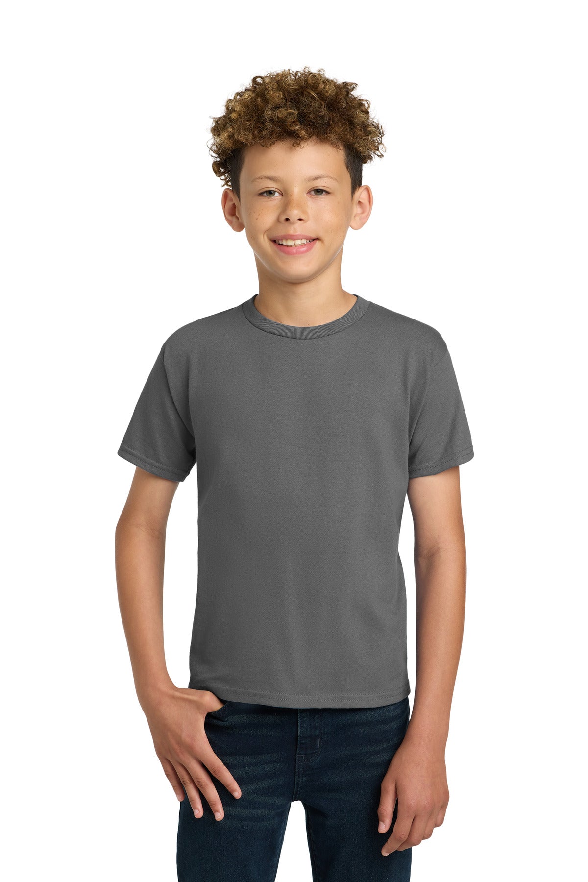 Custom Embroidered or DTF Printed - Gildan ®  - Youth Ultra Cotton ® 100% US Cotton T-Shirt. 2000B