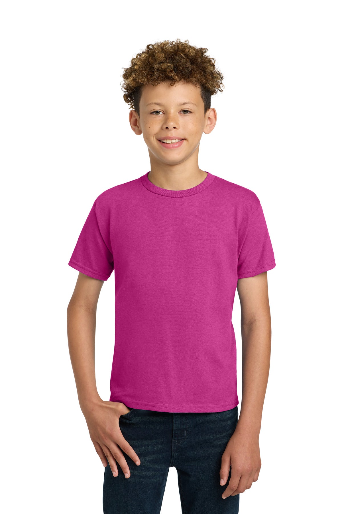 Custom Embroidered or DTF Printed - Gildan ®  - Youth Ultra Cotton ® 100% US Cotton T-Shirt. 2000B