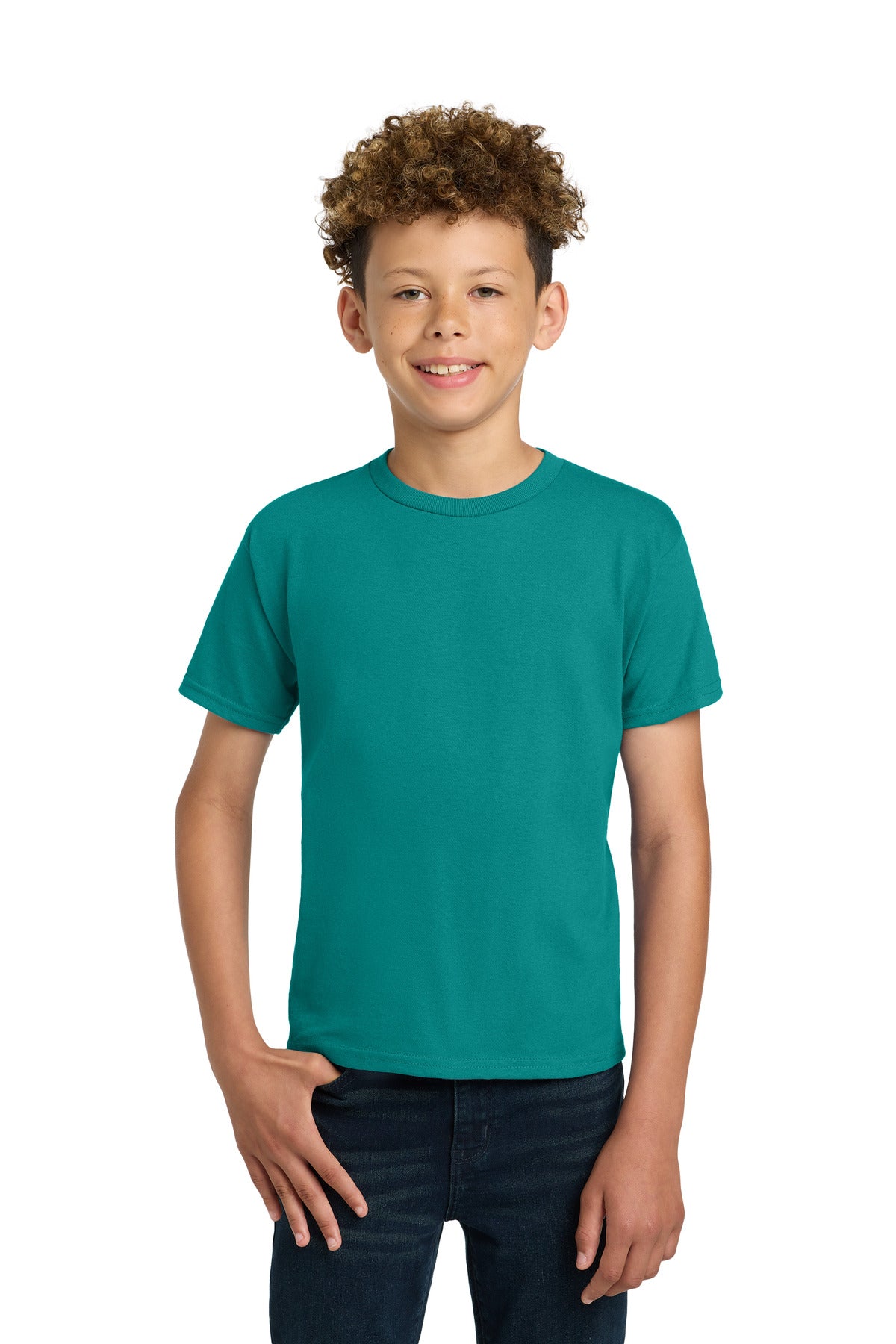 Custom Embroidered or DTF Printed - Gildan ®  - Youth Ultra Cotton ® 100% US Cotton T-Shirt. 2000B