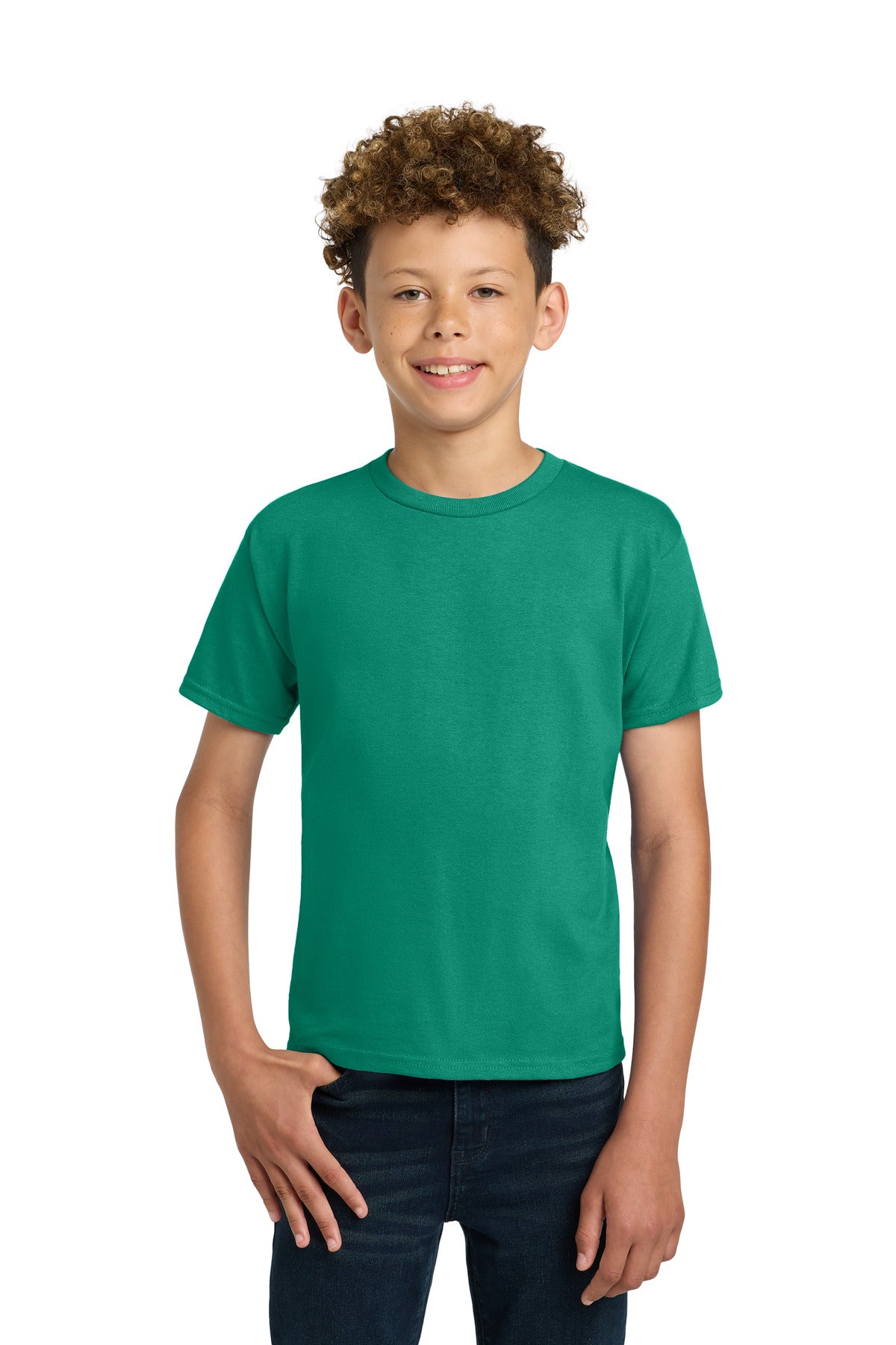 Custom Embroidered or DTF Printed - Gildan ®  - Youth Ultra Cotton ® 100% US Cotton T-Shirt. 2000B