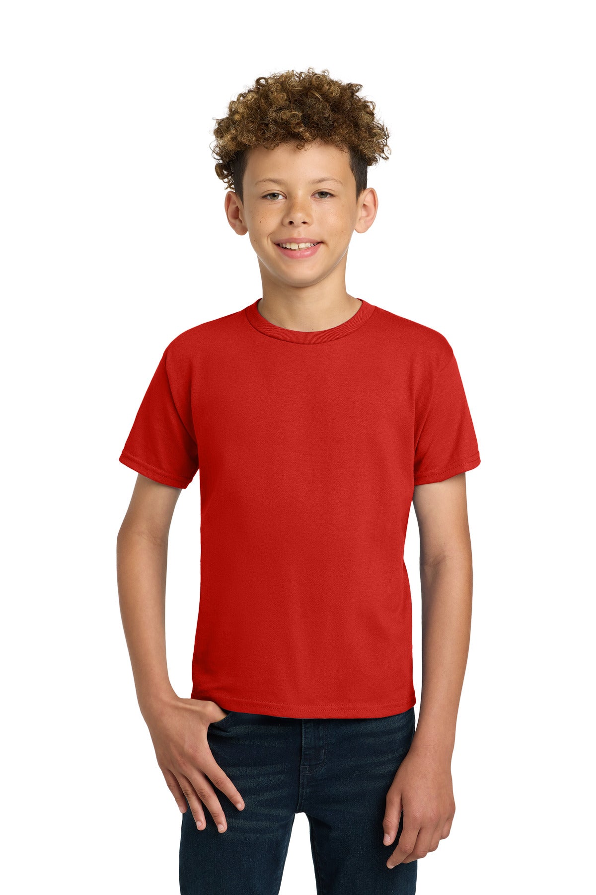 Custom Embroidered or DTF Printed - Gildan ®  - Youth Ultra Cotton ® 100% US Cotton T-Shirt. 2000B