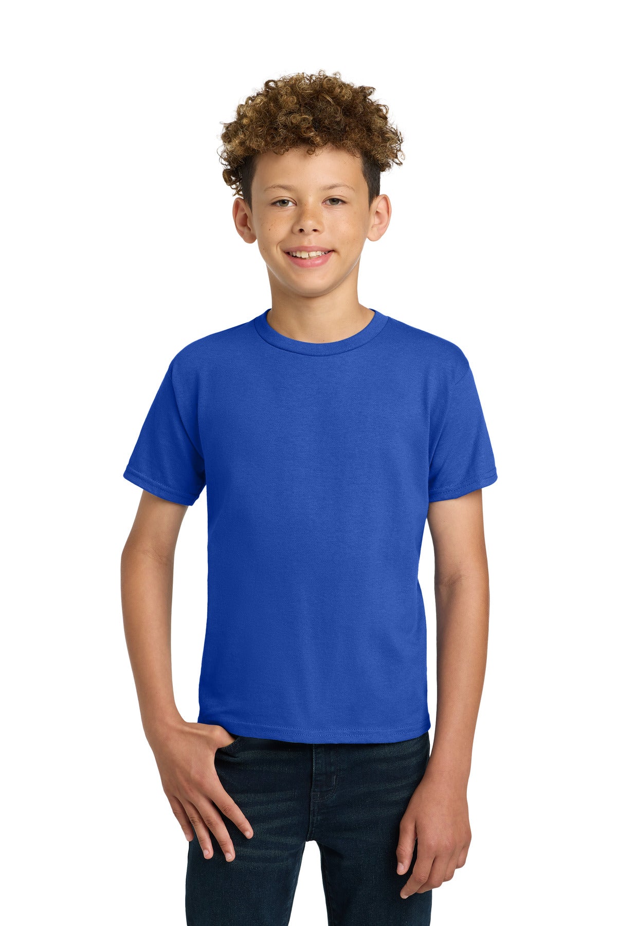 Custom Embroidered or DTF Printed - Gildan ®  - Youth Ultra Cotton ® 100% US Cotton T-Shirt. 2000B