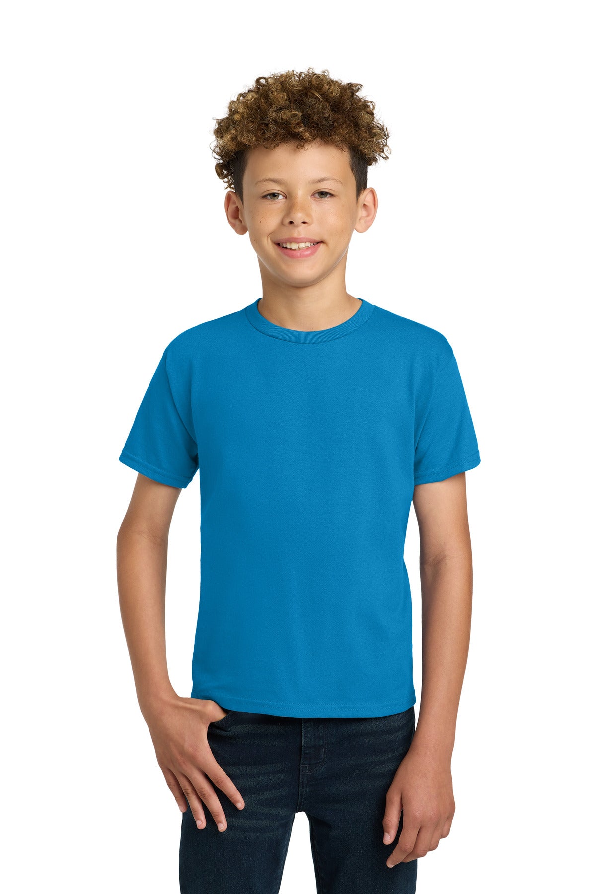 Custom Embroidered or DTF Printed - Gildan ®  - Youth Ultra Cotton ® 100% US Cotton T-Shirt. 2000B