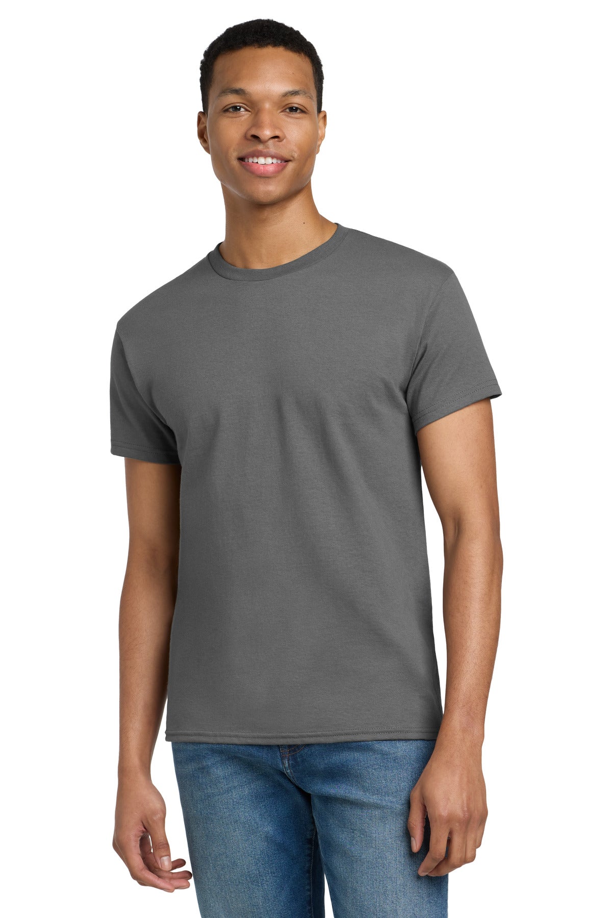 Custom Embroidered or DTF Printed - Gildan ®  - Ultra Cotton ®  100% US Cotton T-Shirt.  2000