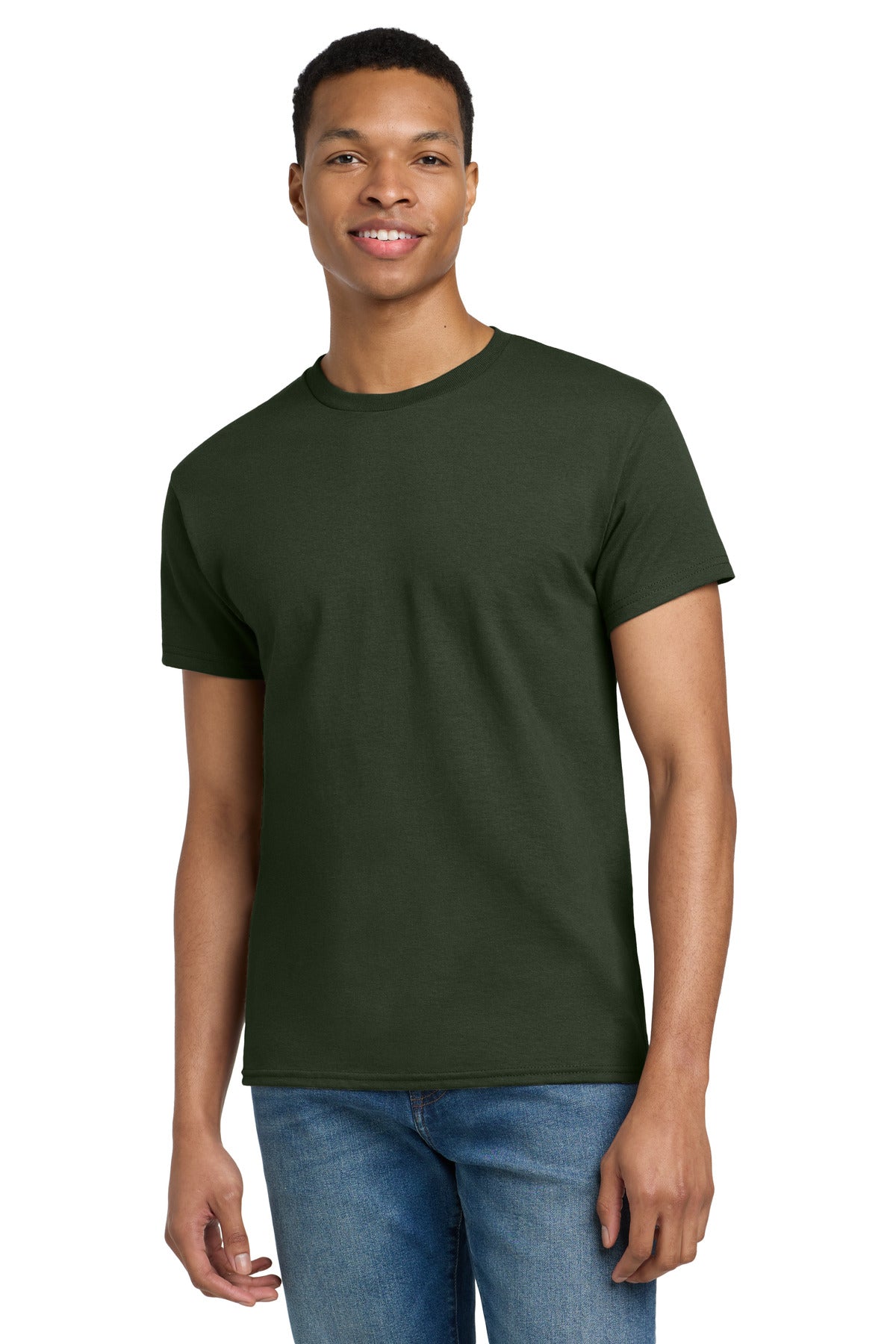 Custom Embroidered or DTF Printed - Gildan ®  - Ultra Cotton ®  100% US Cotton T-Shirt.  2000