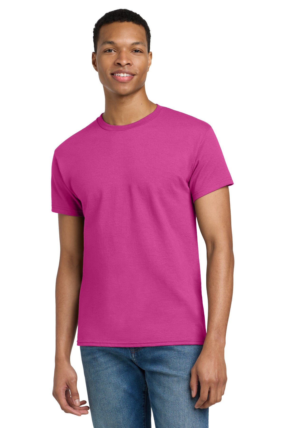 Custom Embroidered or DTF Printed - Gildan ®  - Ultra Cotton ®  100% US Cotton T-Shirt.  2000