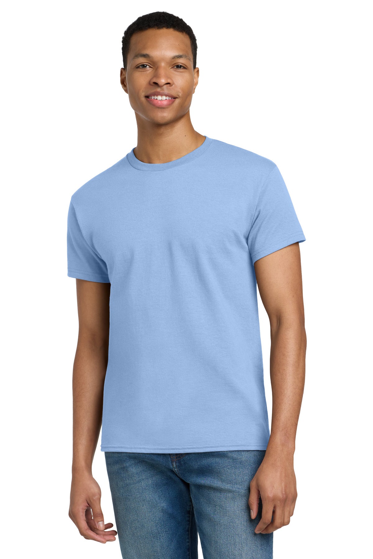 Custom Embroidered or DTF Printed - Gildan ®  - Ultra Cotton ®  100% US Cotton T-Shirt.  2000