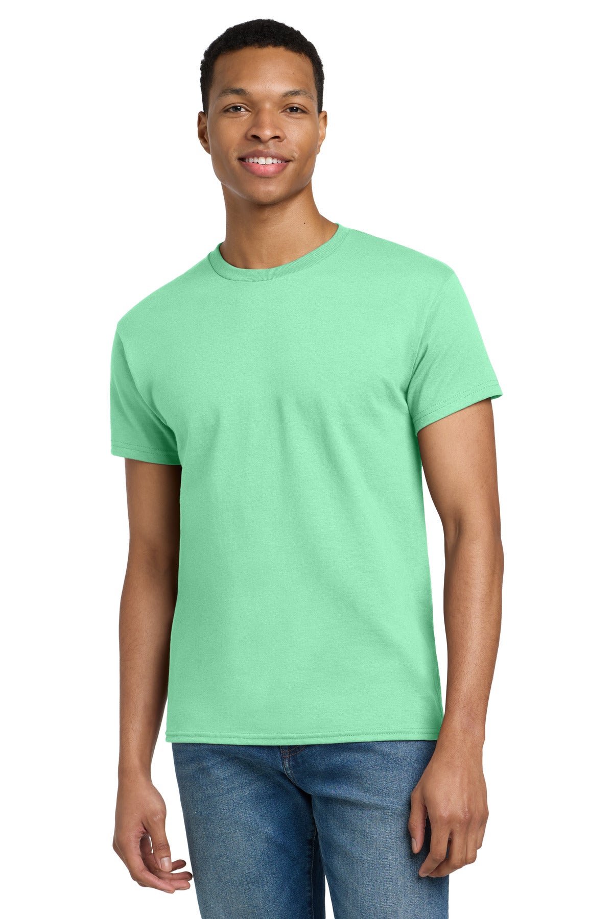 Custom Embroidered or DTF Printed - Gildan ®  - Ultra Cotton ®  100% US Cotton T-Shirt.  2000