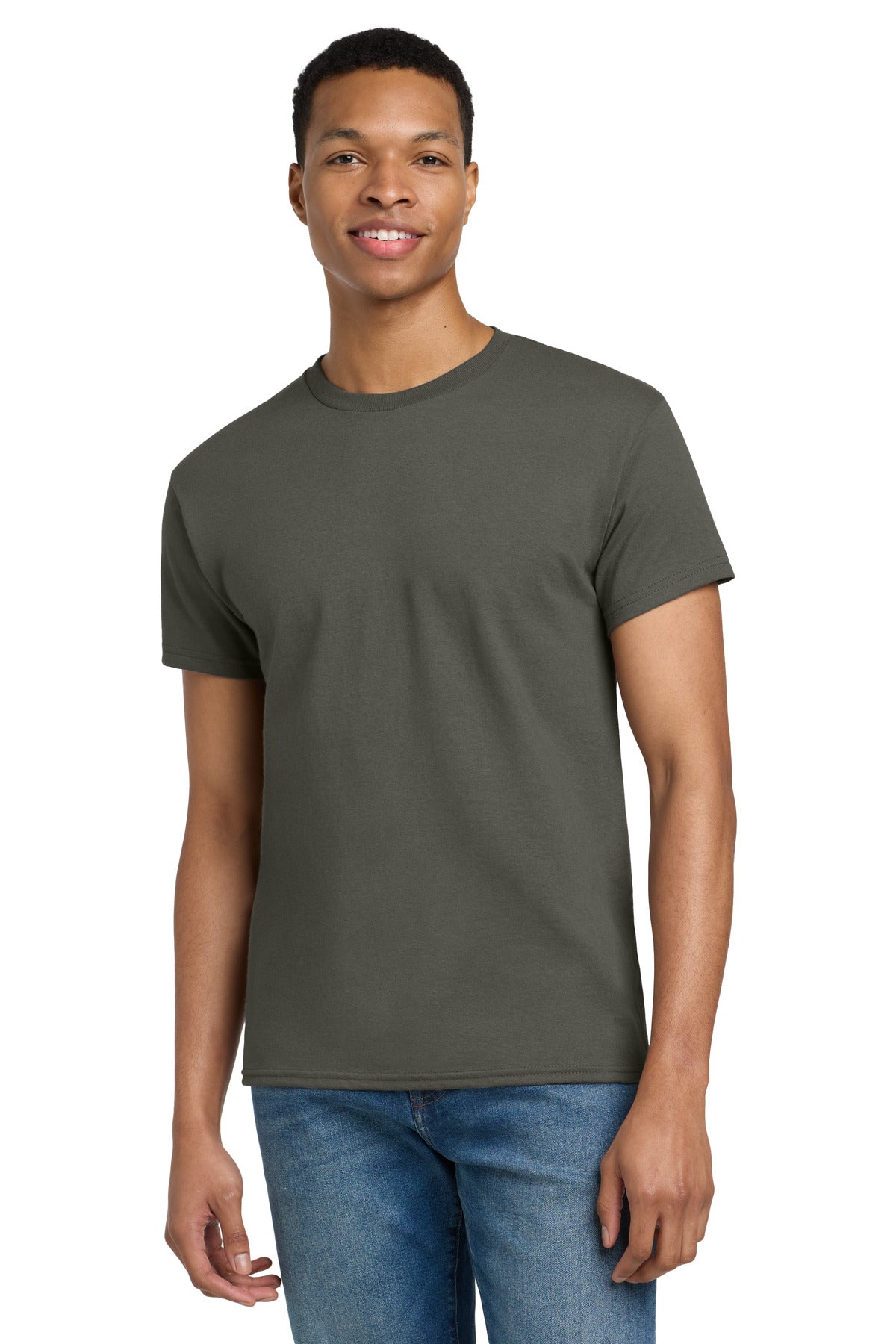 Custom Embroidered or DTF Printed - Gildan ®  - Ultra Cotton ®  100% US Cotton T-Shirt.  2000