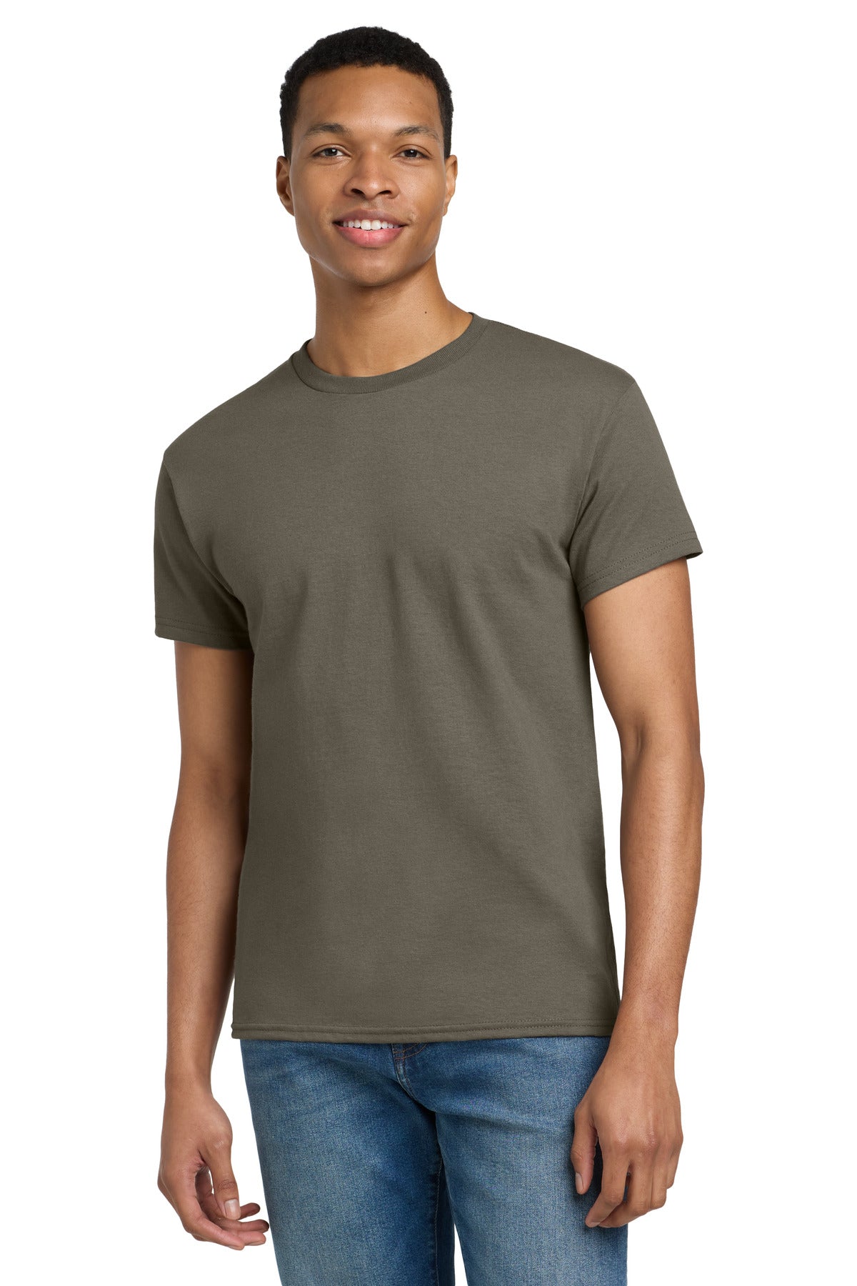 Custom Embroidered or DTF Printed - Gildan ®  - Ultra Cotton ®  100% US Cotton T-Shirt.  2000