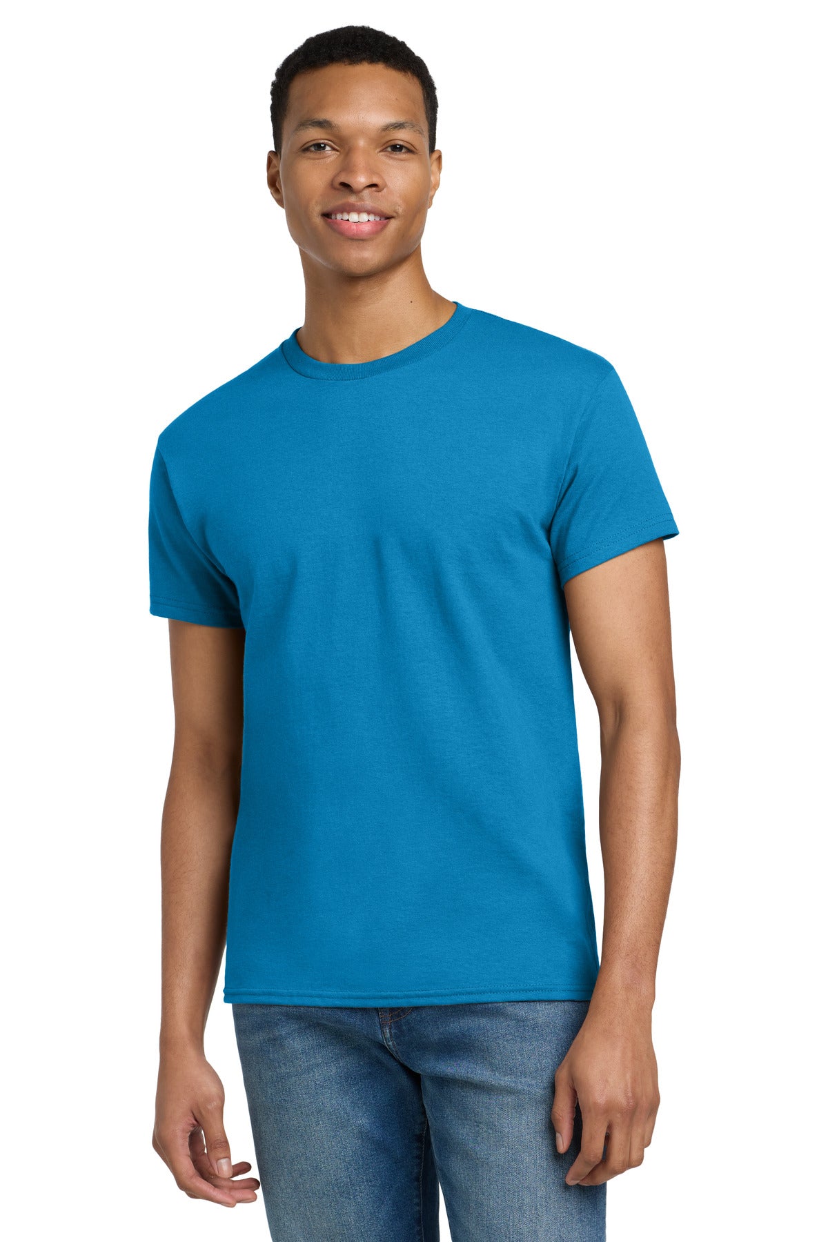 Custom Embroidered or DTF Printed - Gildan ®  - Ultra Cotton ®  100% US Cotton T-Shirt.  2000