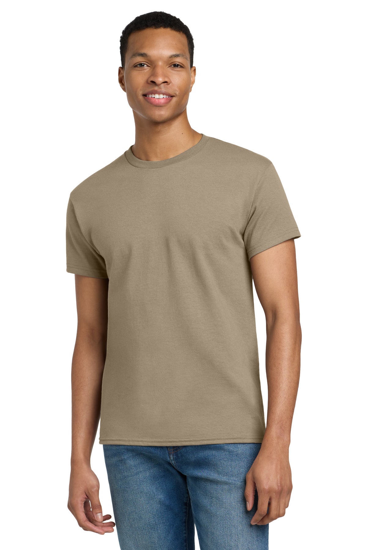 Custom Embroidered or DTF Printed - Gildan ®  - Ultra Cotton ®  100% US Cotton T-Shirt.  2000