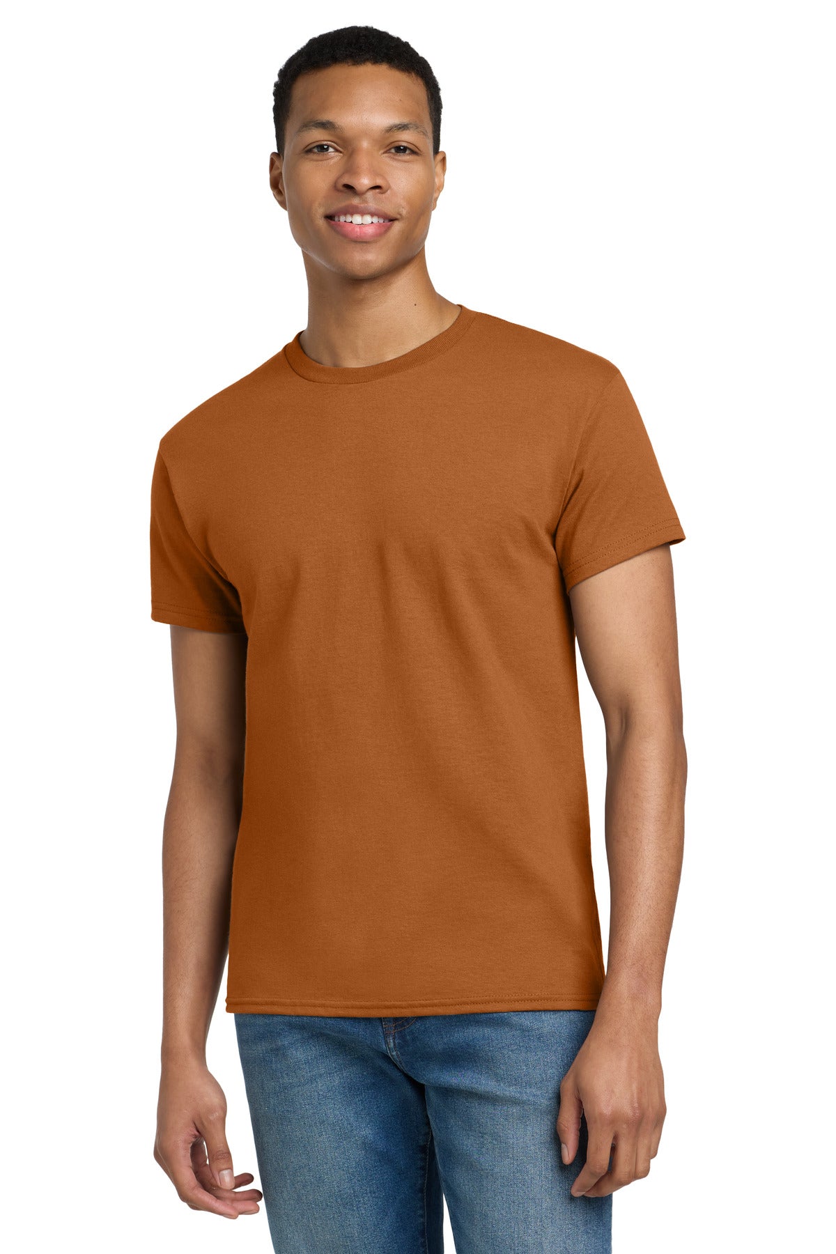 Custom Embroidered or DTF Printed - Gildan ®  - Ultra Cotton ®  100% US Cotton T-Shirt.  2000