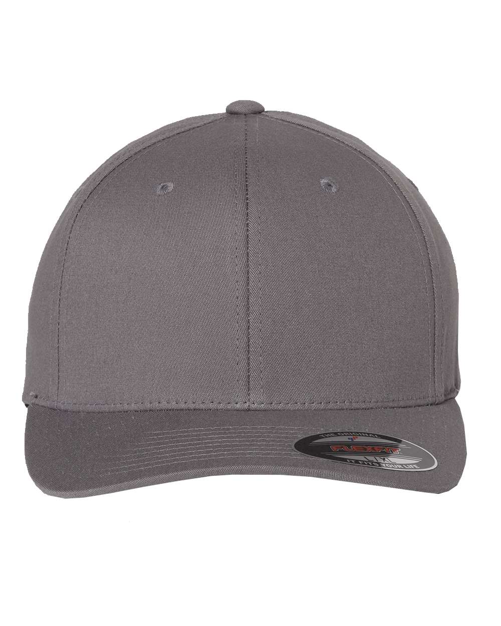 Custom Embroidery - Flexfit - V-Flexfit® Cotton Twill Cap - 5001